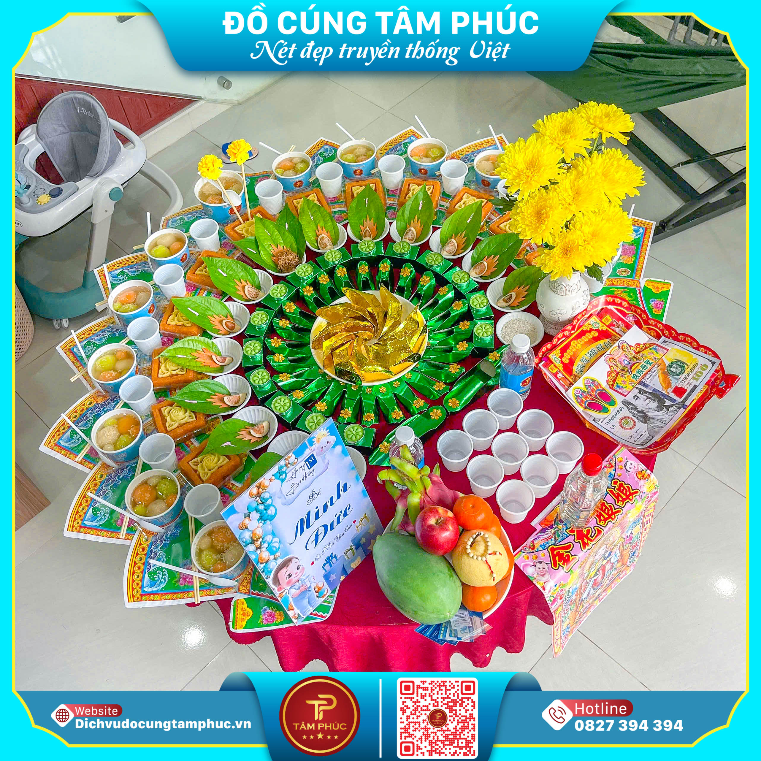 Cúng Căn Cho Bé - An Tâm Cùng Tâm Phúc.