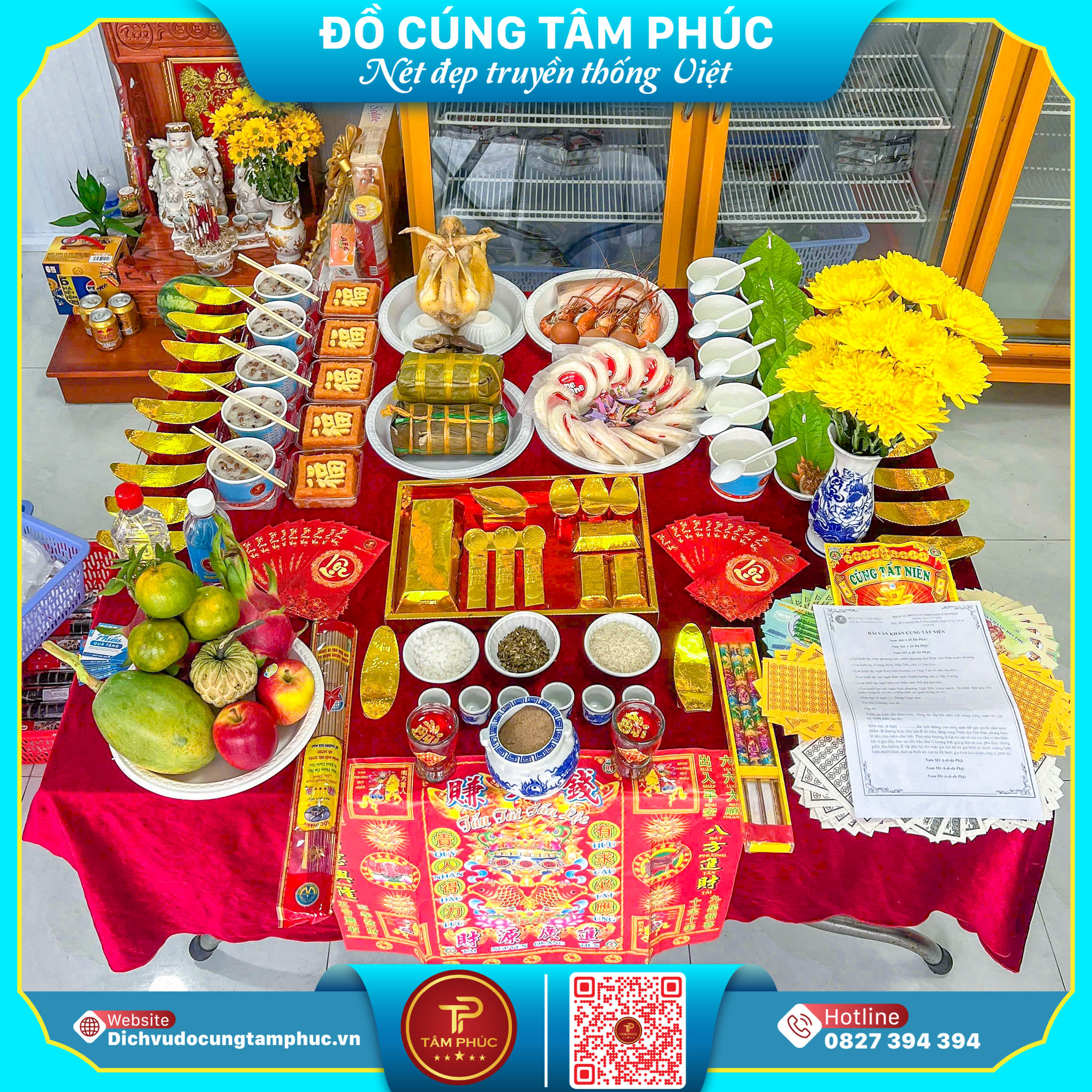 Mâm Cúng Tất Niên - Tri Ân Cuối Năm, Đón Lộc Năm Mới