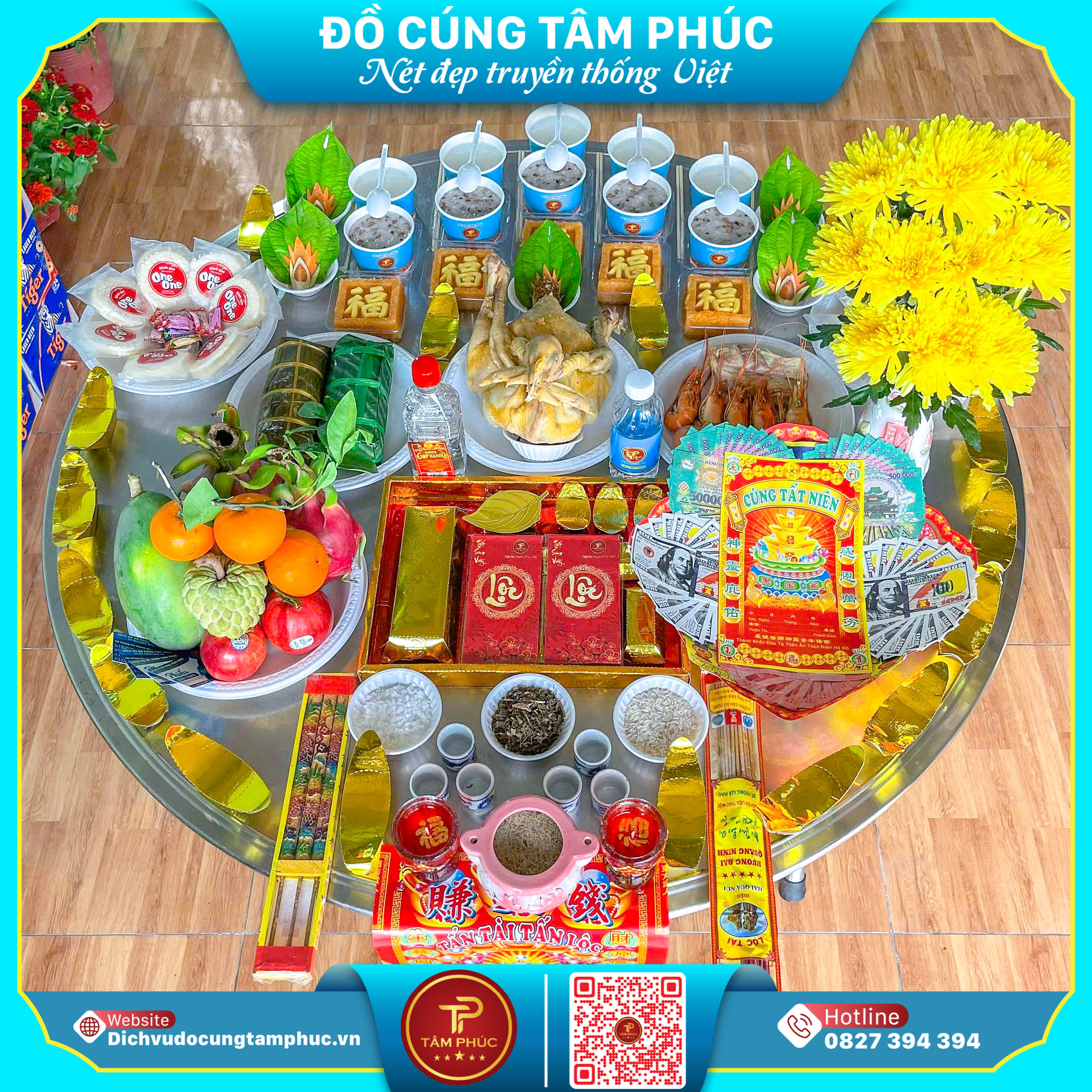 Mâm Cúng Tất Niên - Tri Ân Cuối Năm, Đón Lộc Năm Mới