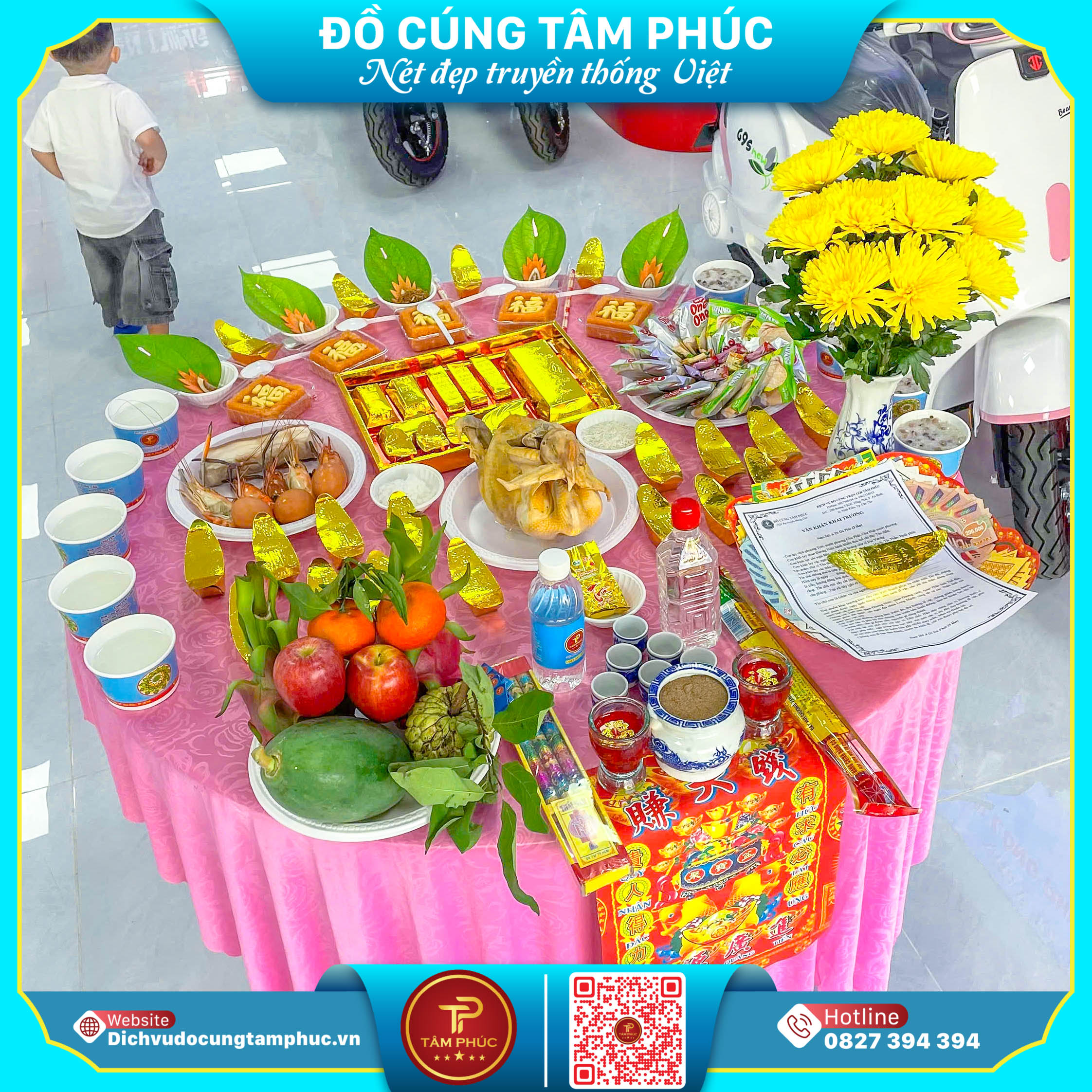 Khai Trương Đúng Lễ - Làm Ăn Phát Tài Cúng Tâm Phúc