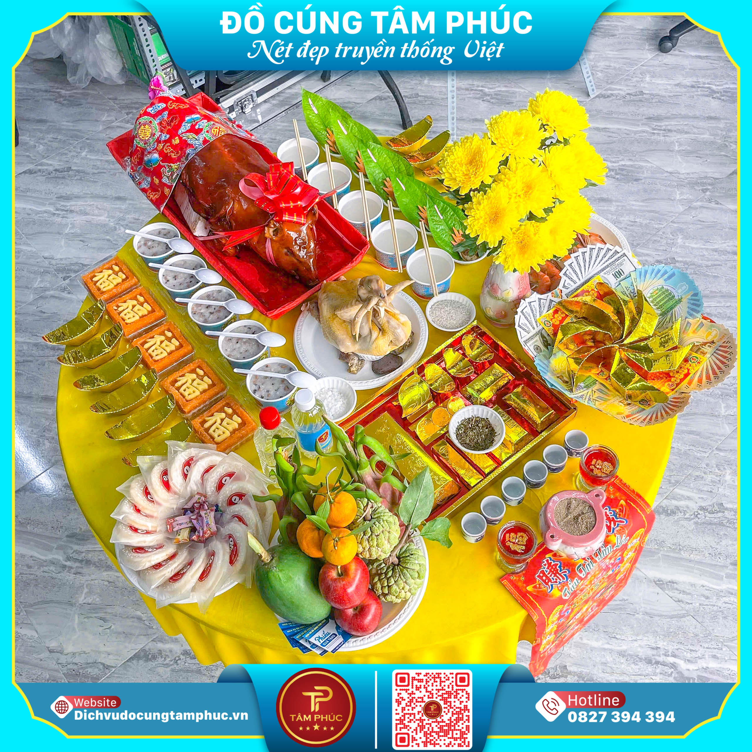 Mâm Lễ Cúng Khai Trương, Đón Tài Lộc Ngày Đầu Năm