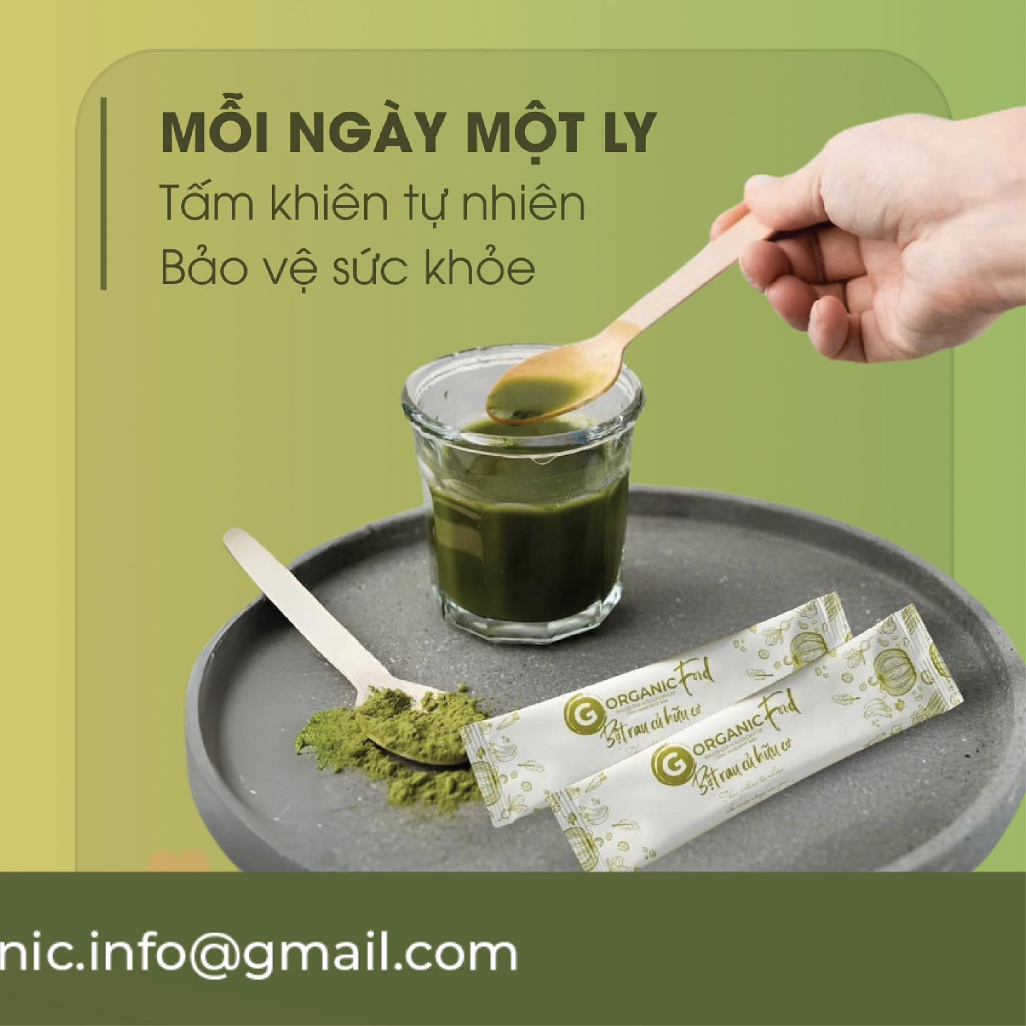 G.organic - Thanh lọc từ bên trong, khoẻ mạnh từ gốc rễ