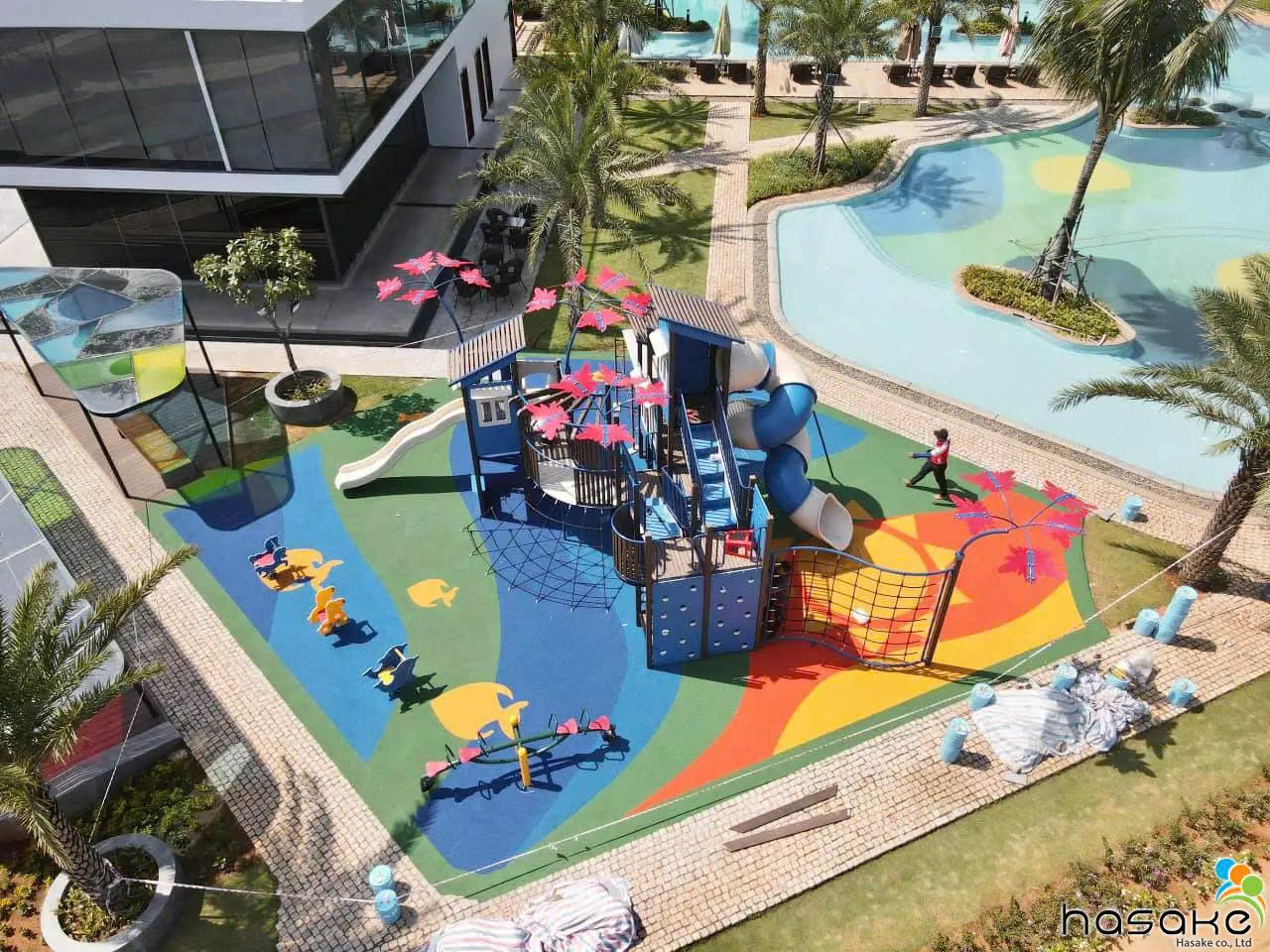 Hasake - Tư vấn và triển khai lắp đặt thiết bị sân chơi trẻ em