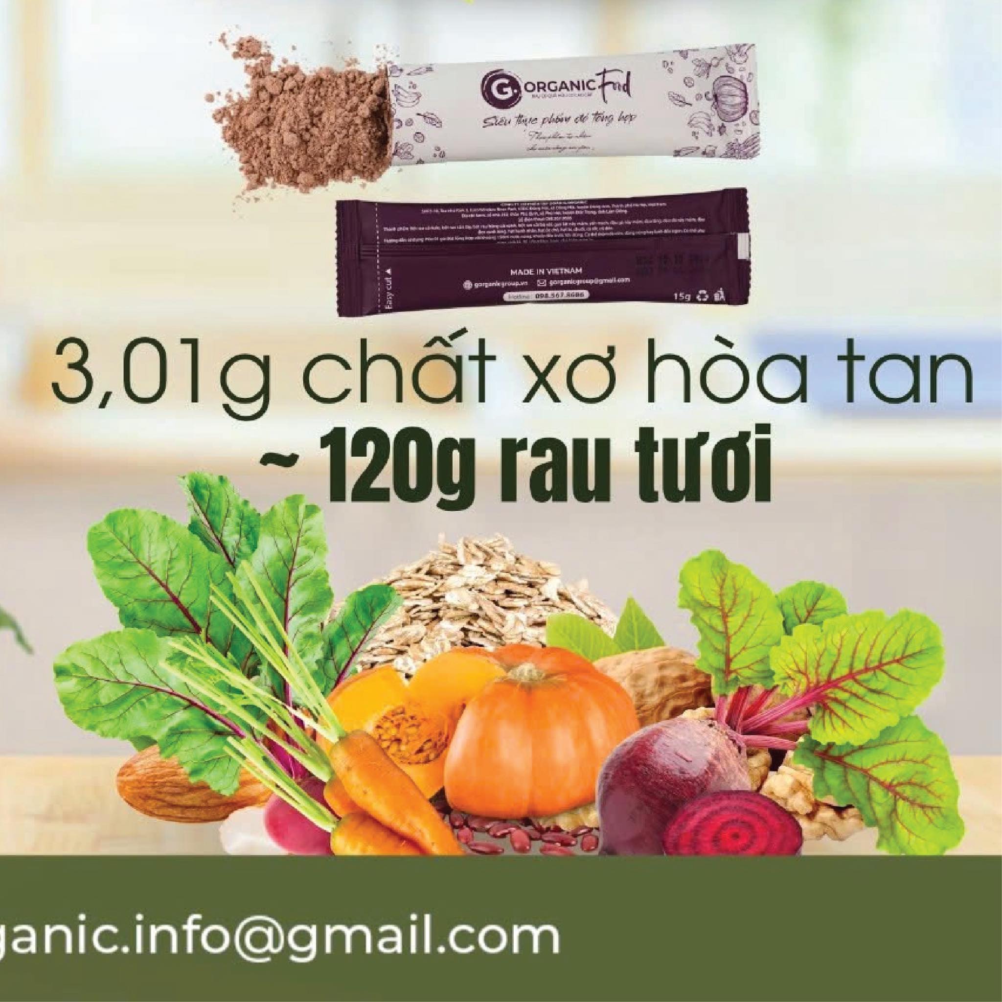 G.Organic - Thực phẩm hạnh phúc từ đất lành