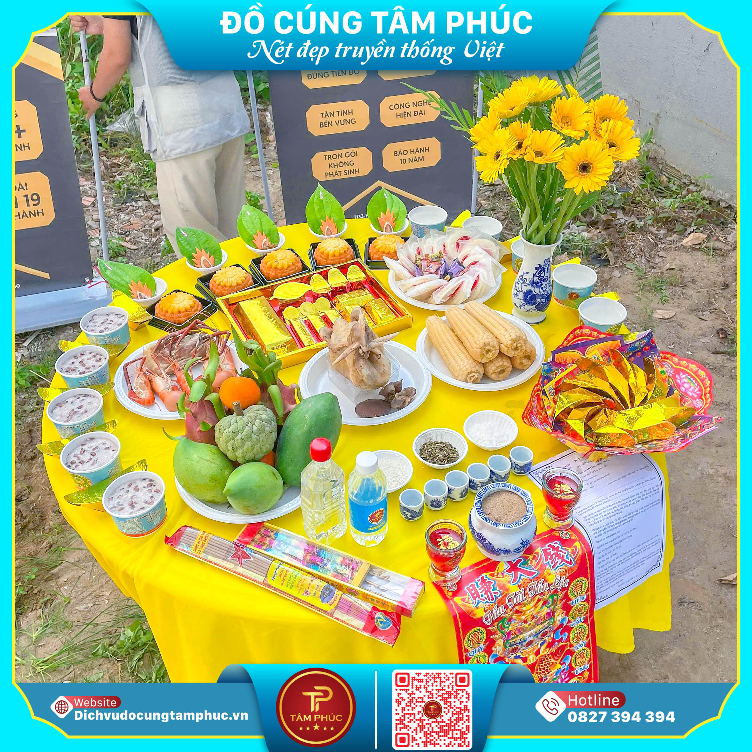 Hướng Dẫn Chuẩn Bị Lễ Cúng Động Thổ Đầy Đủ - Chuẩn Nghi Lễ