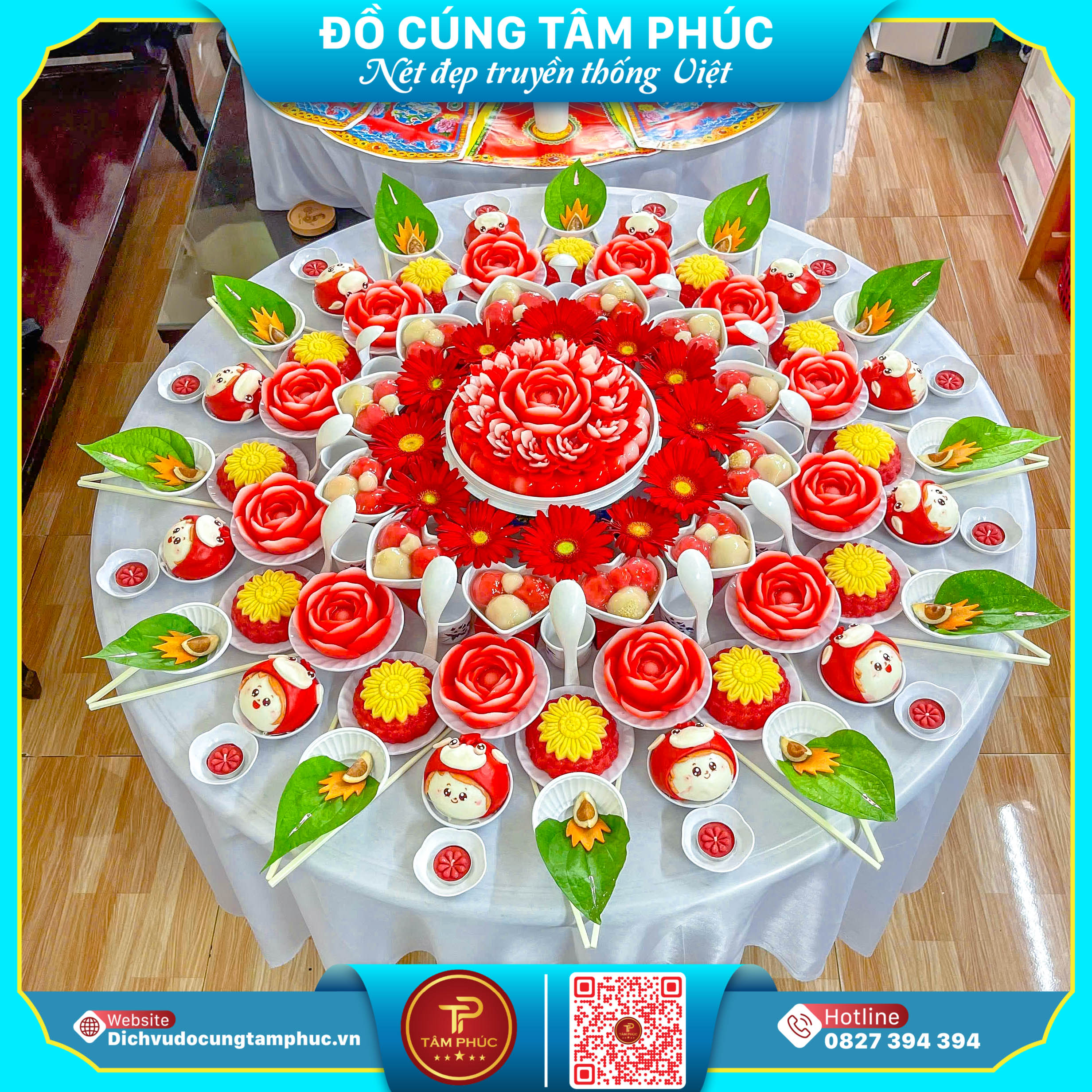 Tiết Kiệm Công Sức Với Mâm Cúng Trọn Gói Từ Tâm Phúc