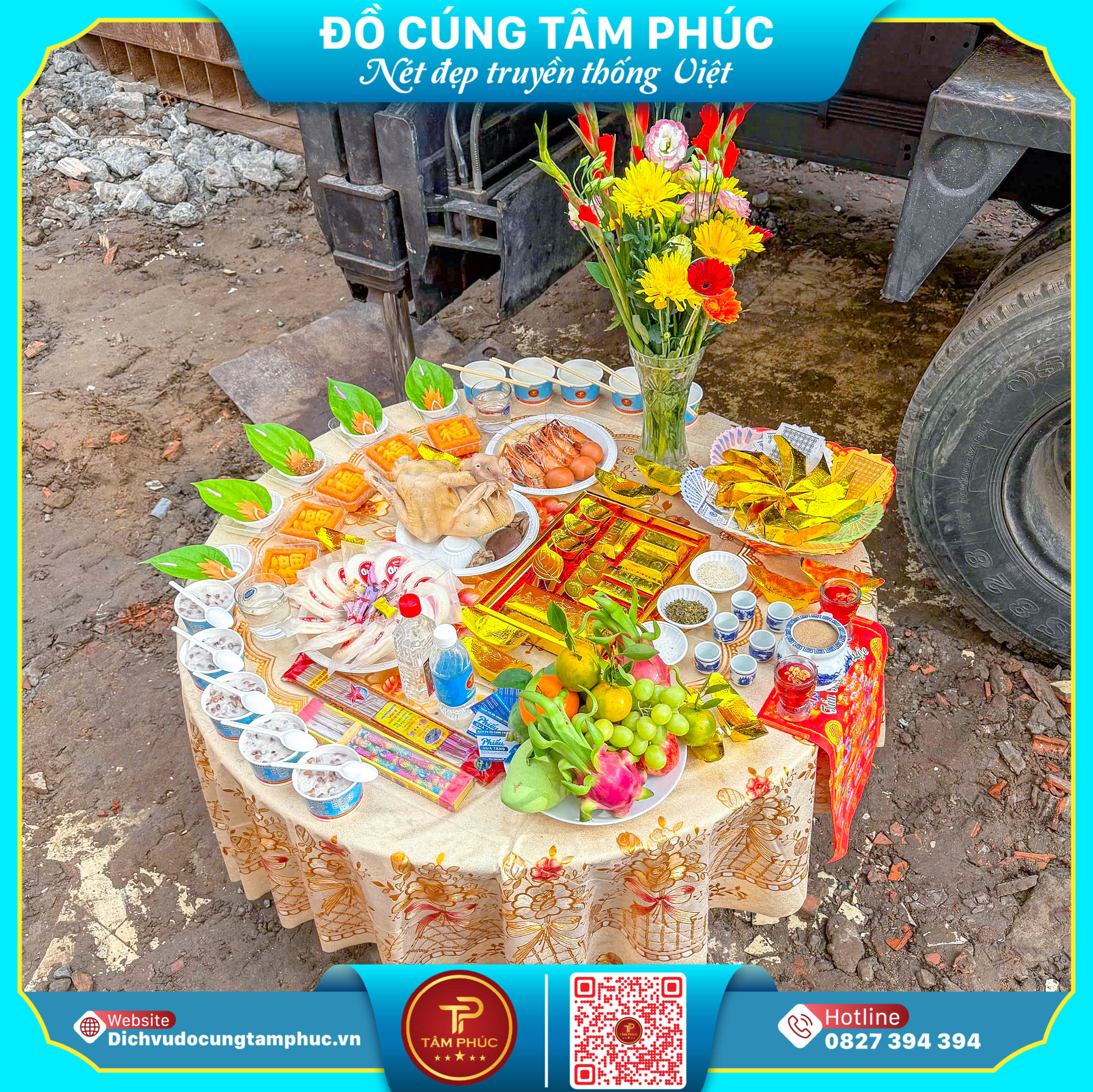 Bí Quyết Chuẩn Bị Mâm Cúng Động Thổ Nhanh Gọn, Đúng Nghi Thức