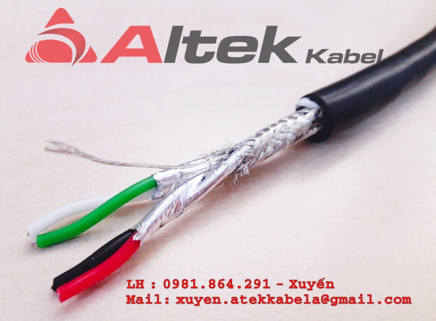Cáp tín hiệu vặn xoắn RS485 1Pair, 2Pair  Altek kabel