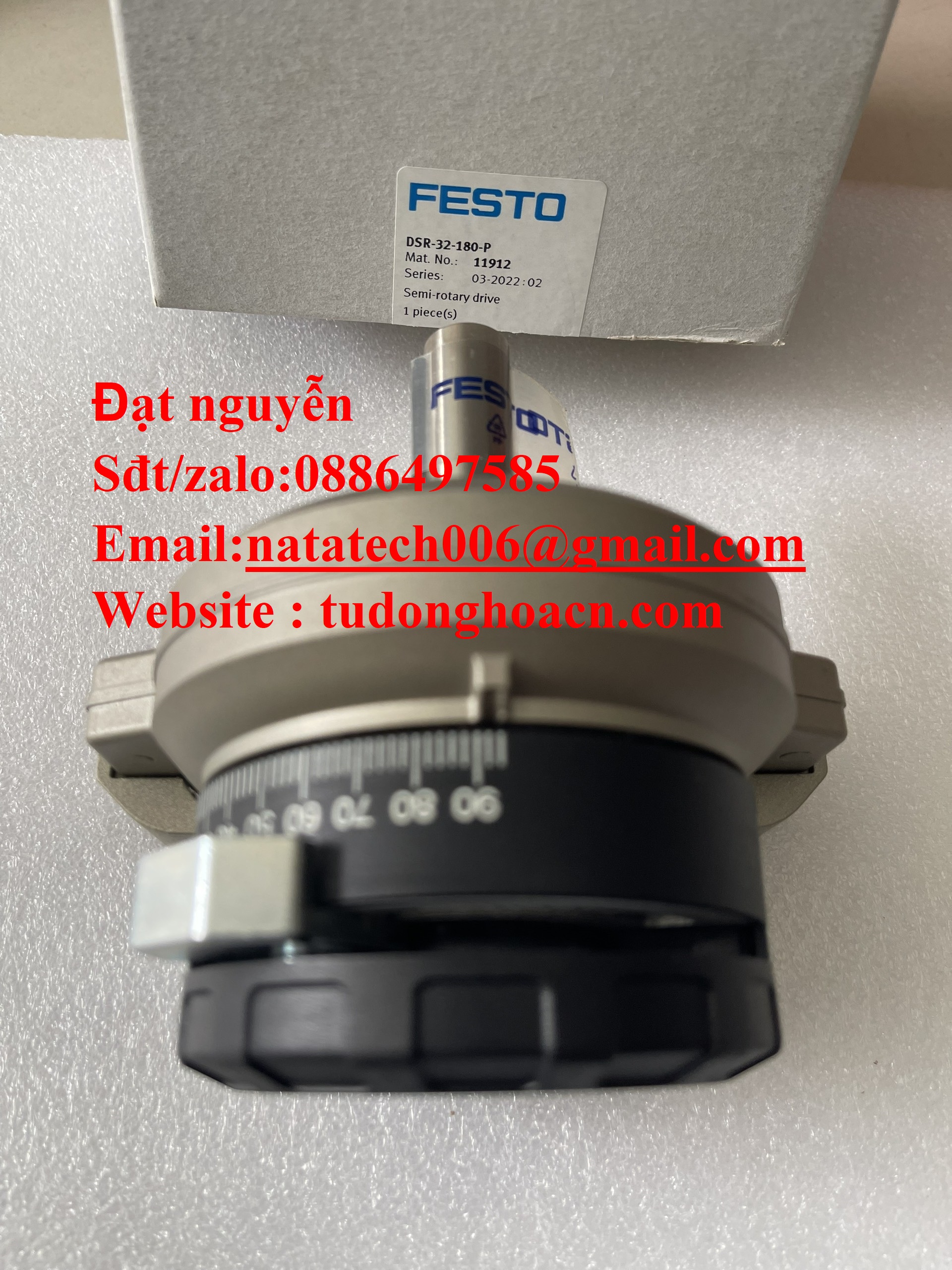 DSR-32-180-P xi lanh quay chính hãng FESTO mới bảo hành 1