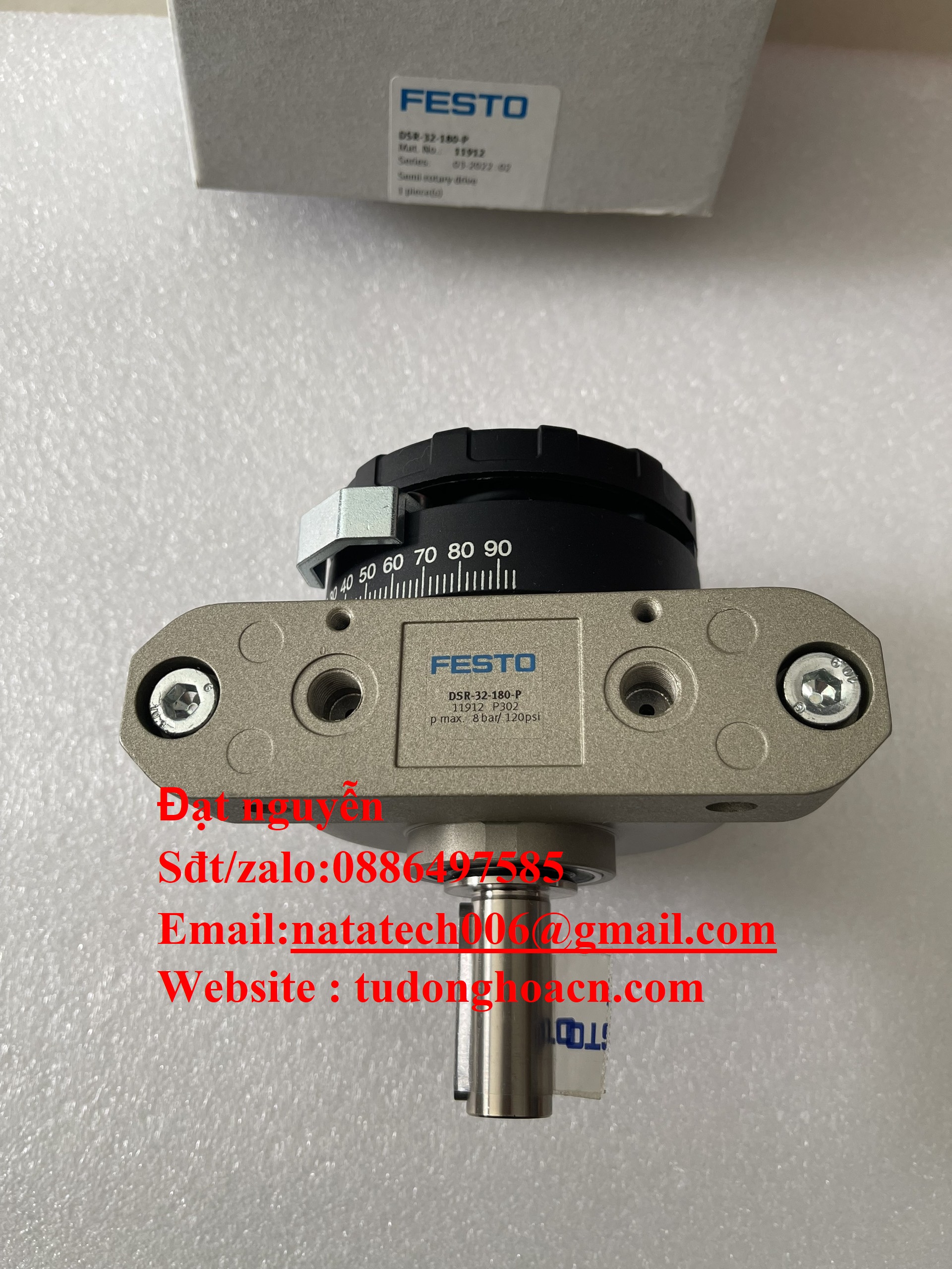 DSR-32-180-P xi lanh quay chính hãng FESTO mới bảo hành 1