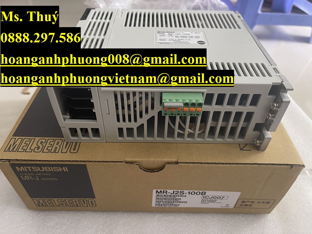 Mitsubishi MR-J2S-100B  Bộ điều khiển nhập khẩu chính hãng