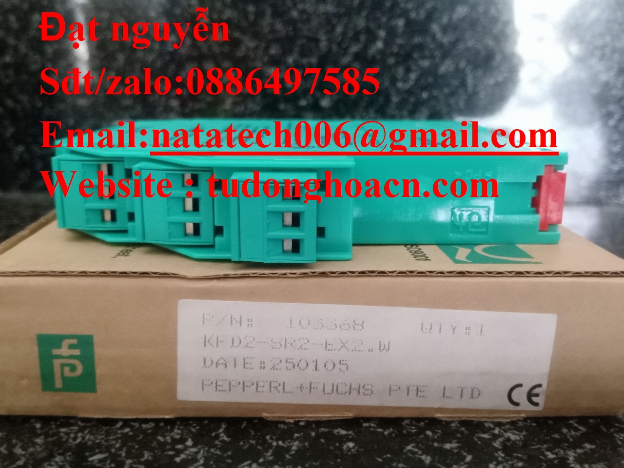 KFD2-SR2-EX2.W relay an toàn chính hãng Pepperl+ Funch mới 