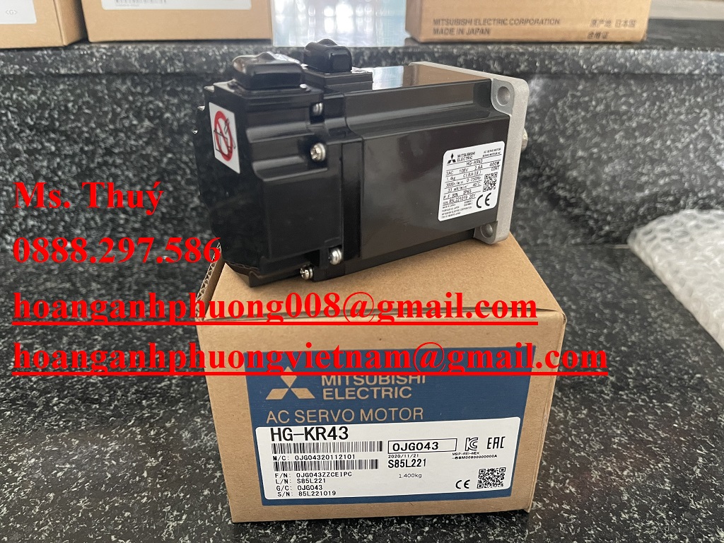 Động cơ Servo HG-KR43 Mitsubishi giá rẻ, mới 100%