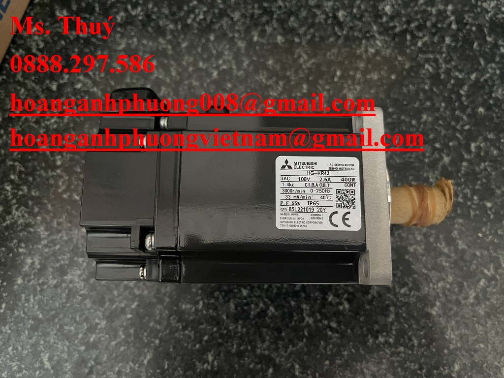 Động cơ Servo HG-KR43 Mitsubishi giá rẻ, mới 100%