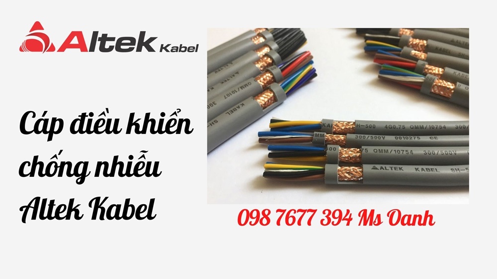 cáp điều khiển rvv, cáp điều khiển chống nhiễu rvvp