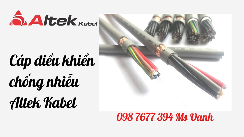 cáp điều khiển rvv, cáp điều khiển chống nhiễu rvvp