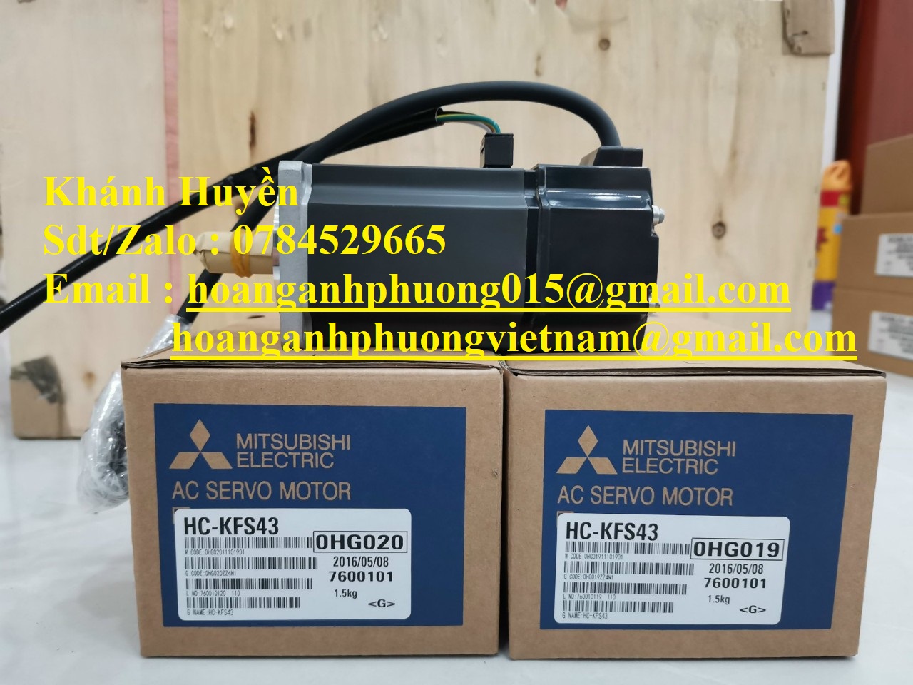 Servo Motor HC-KFS43 hàng nhập khẩu chính hãng 100%