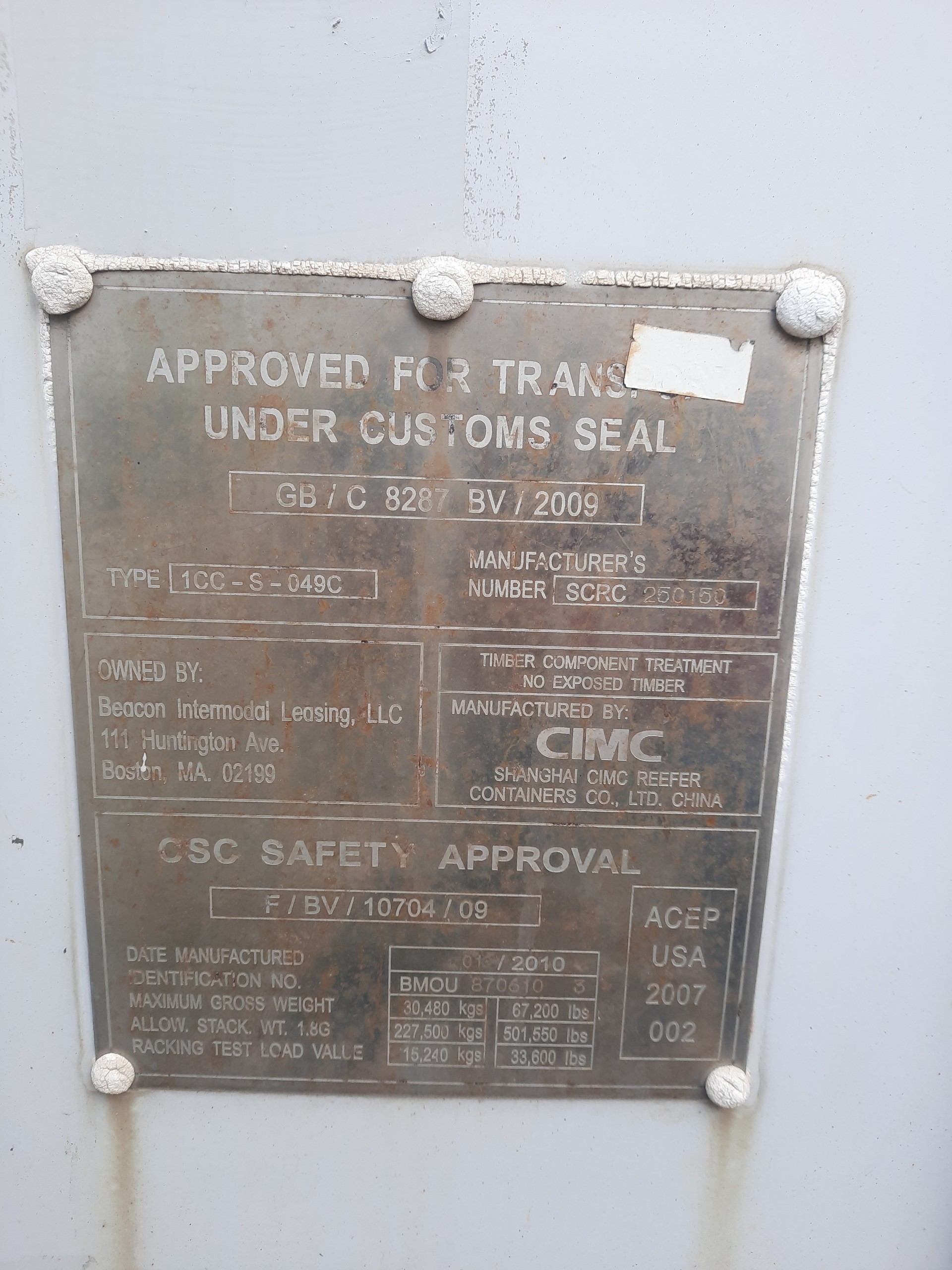 Container trữ đông lạnh hàng hoá 10 - 15 tấn