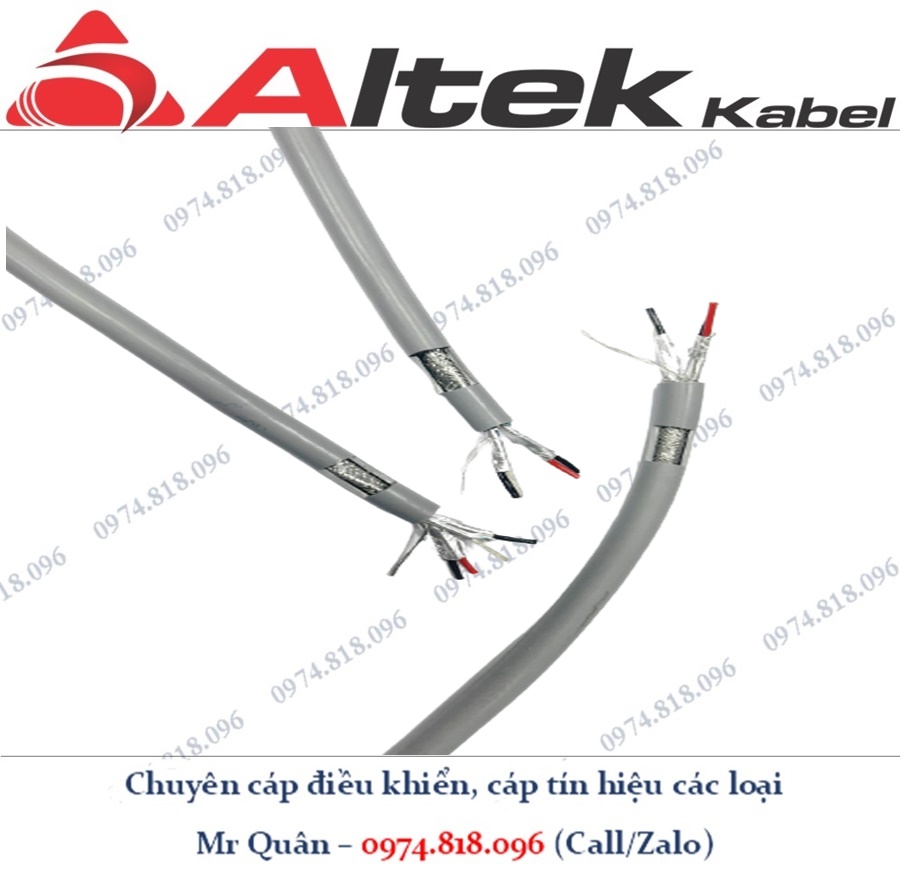 Cáp tín hiệu vặn xoắn 18AWG chống nhiễu (còn hàng)