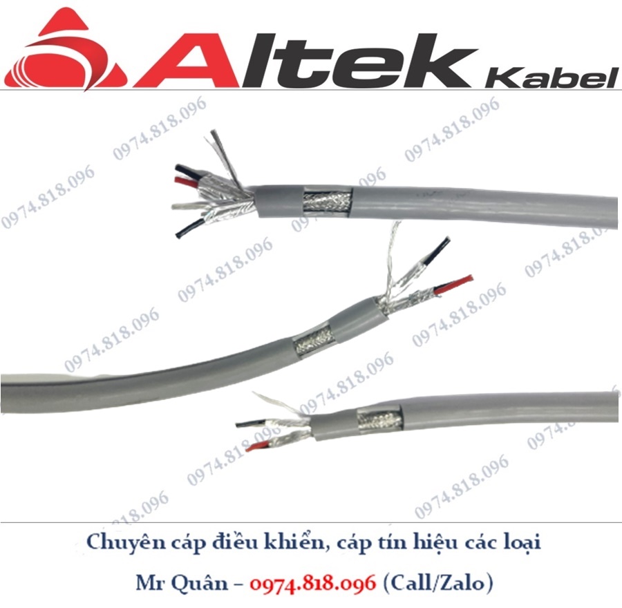 Cáp tín hiệu vặn xoắn 18AWG chống nhiễu (còn hàng)