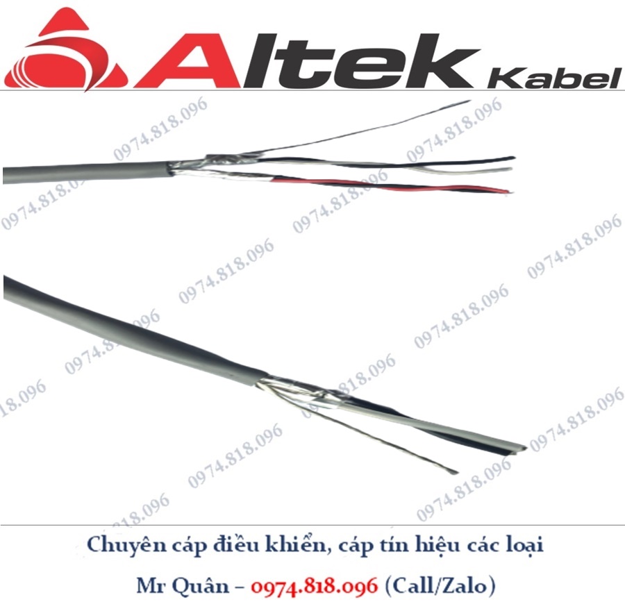 Cáp tín hiệu vặn xoắn 18AWG chống nhiễu (còn hàng)