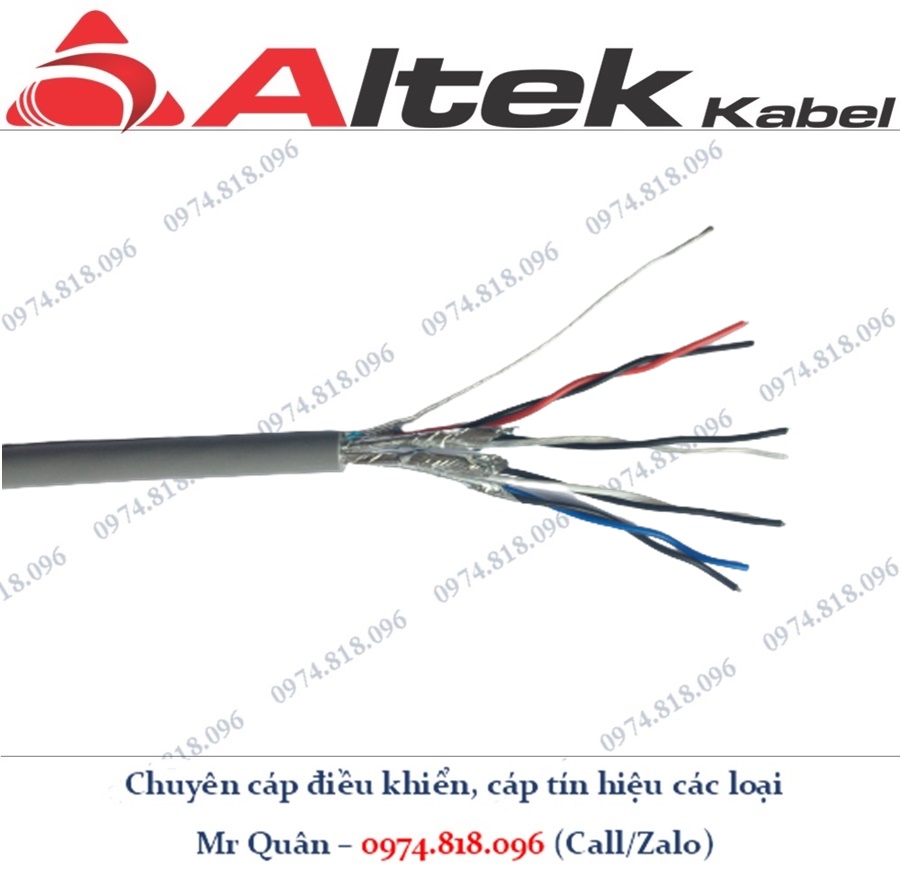 Cáp tín hiệu vặn xoắn 18AWG chống nhiễu (còn hàng)