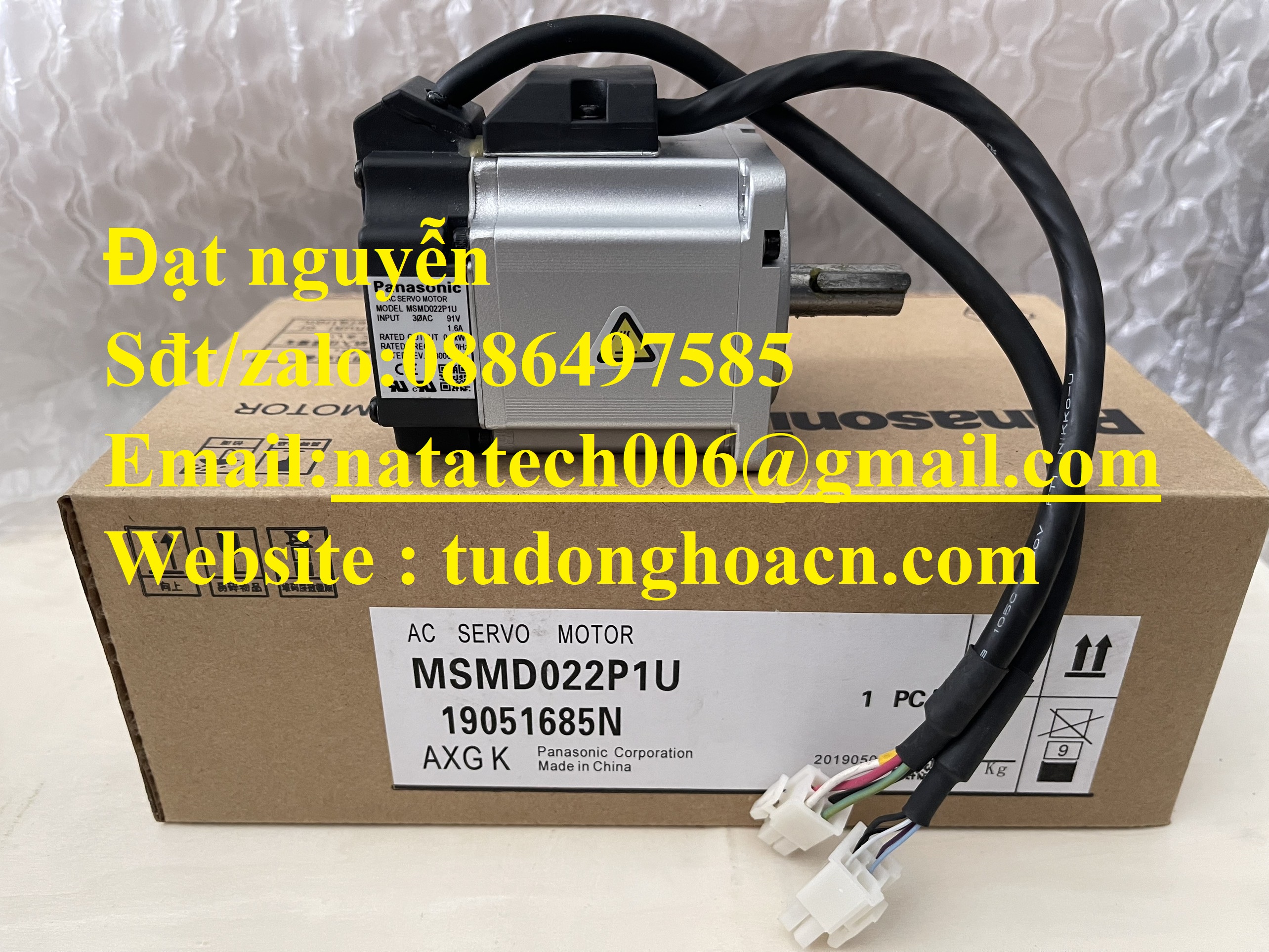 MSMD022P1S bộ ac servo chính hãng bảo hành 1 năm toàn quốc 
