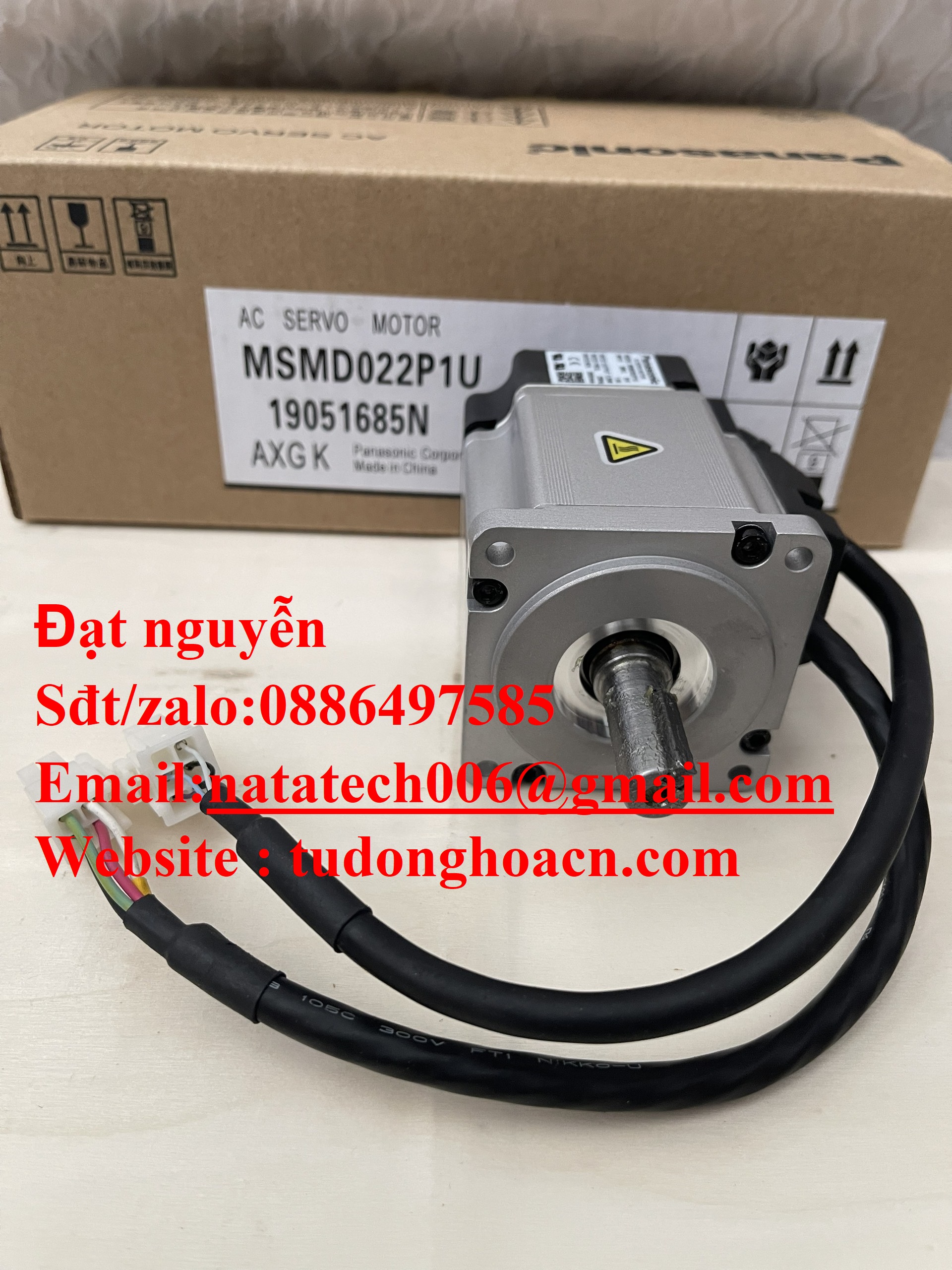MSMD022P1S bộ ac servo chính hãng bảo hành 1 năm toàn quốc 