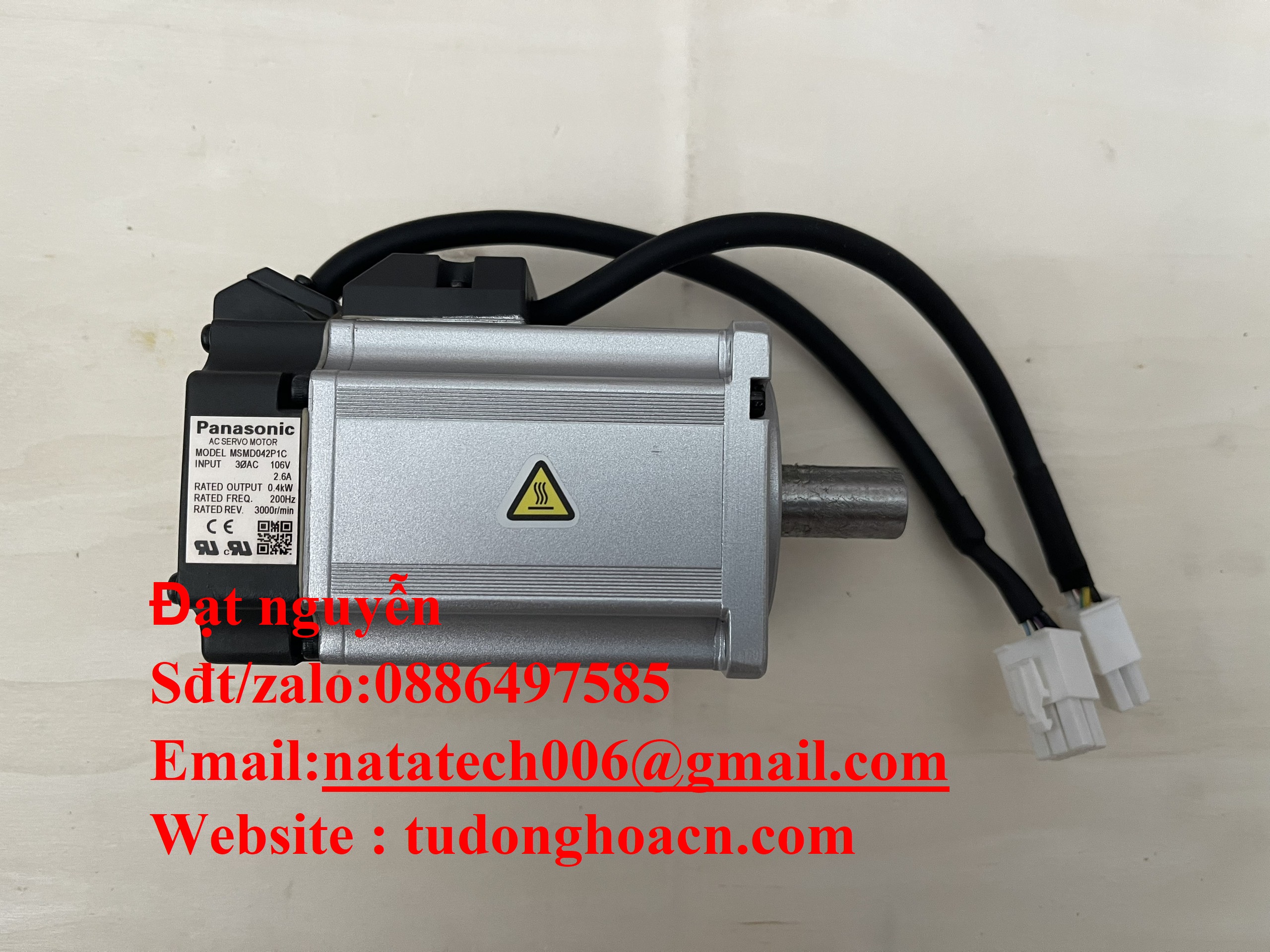 MSMD042P1C bộ động cơ Panasonic chính hãng - Công ty Natatech 