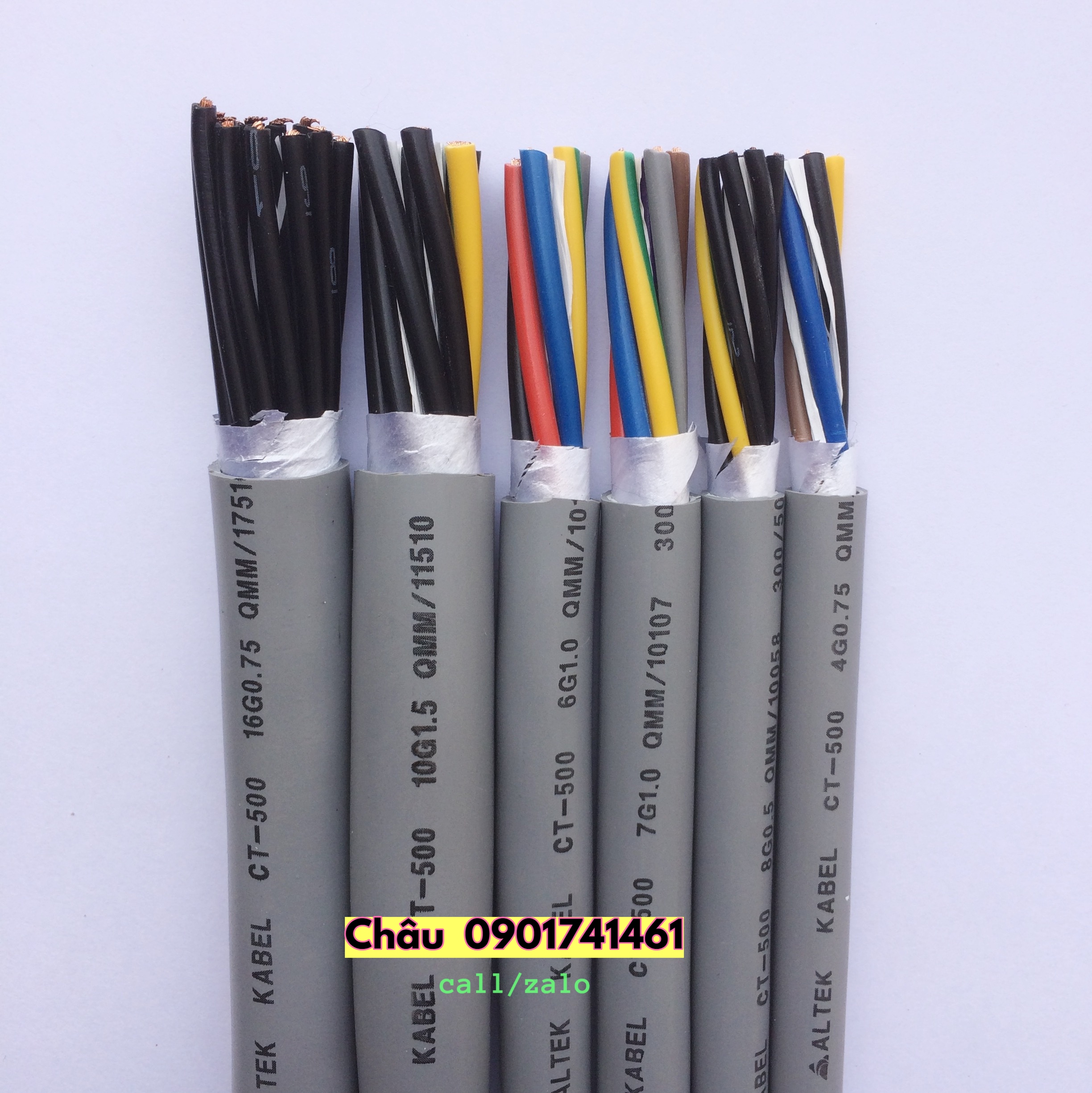 Dây cáp điều khiển 2x0.5mm2  Altek Kabel