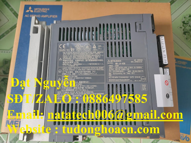 MR-J4-40B bộ amplifer driver điều khiển động cơ chính hãng 