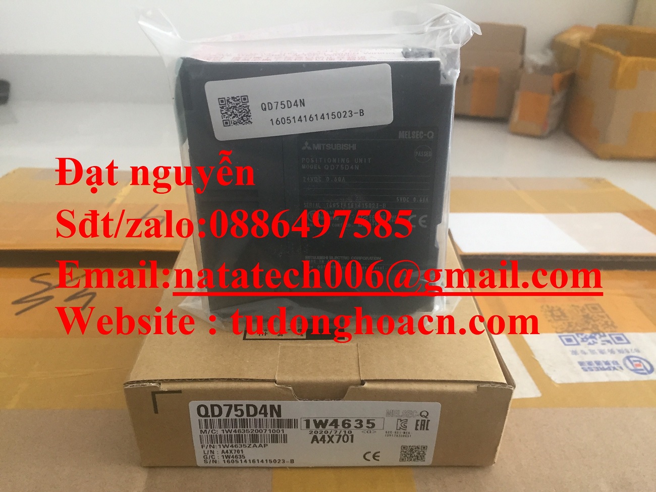 QD75D4N bộ điều khiển Mitsubishi chính hãng nhập khẩu từ nhật 