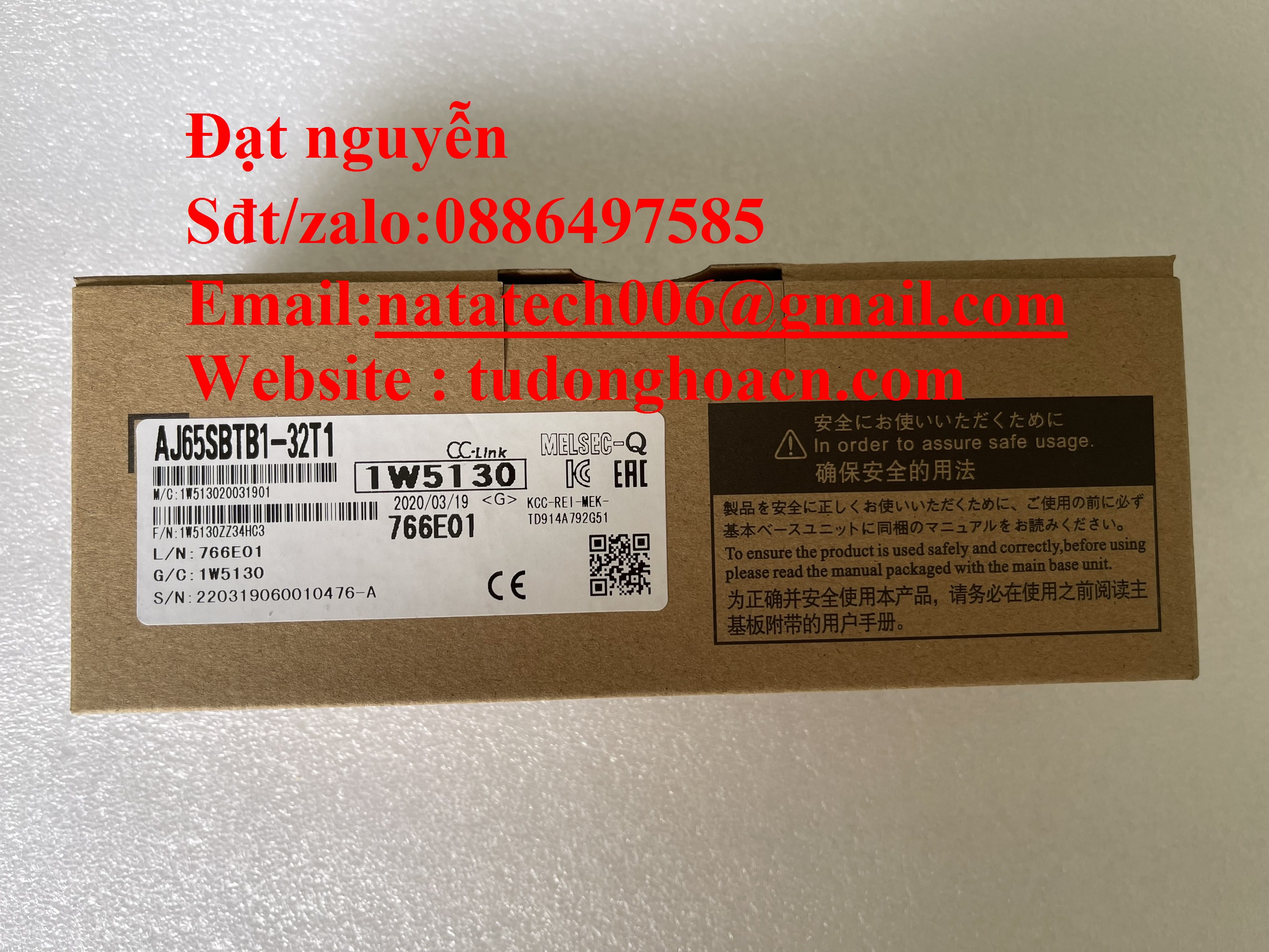 AJ65SBTB1-32T1 mô đun cc link chính hãng Mitsubishi nhập khẩu nhật 