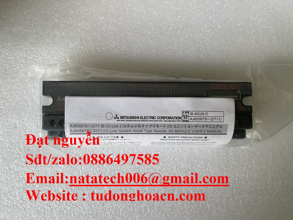 AJ65SBTB1-32T1 mô đun cc link chính hãng Mitsubishi nhập khẩu nhật 
