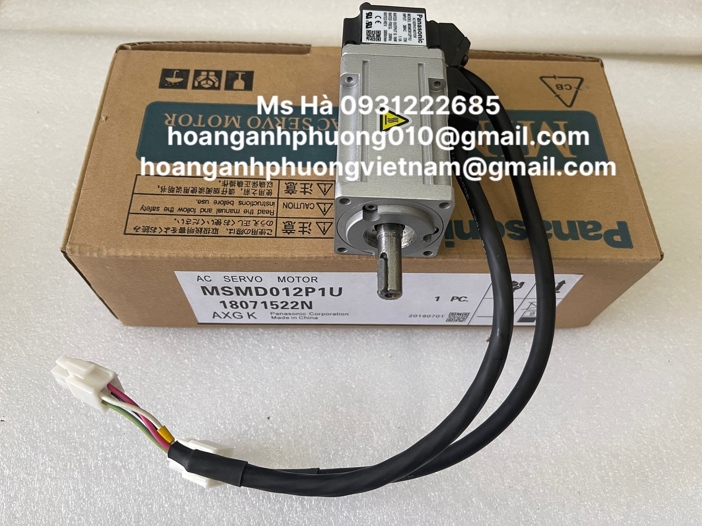 Động cơ nhập khẩu MSMD012P1U panasonic - giá tốt