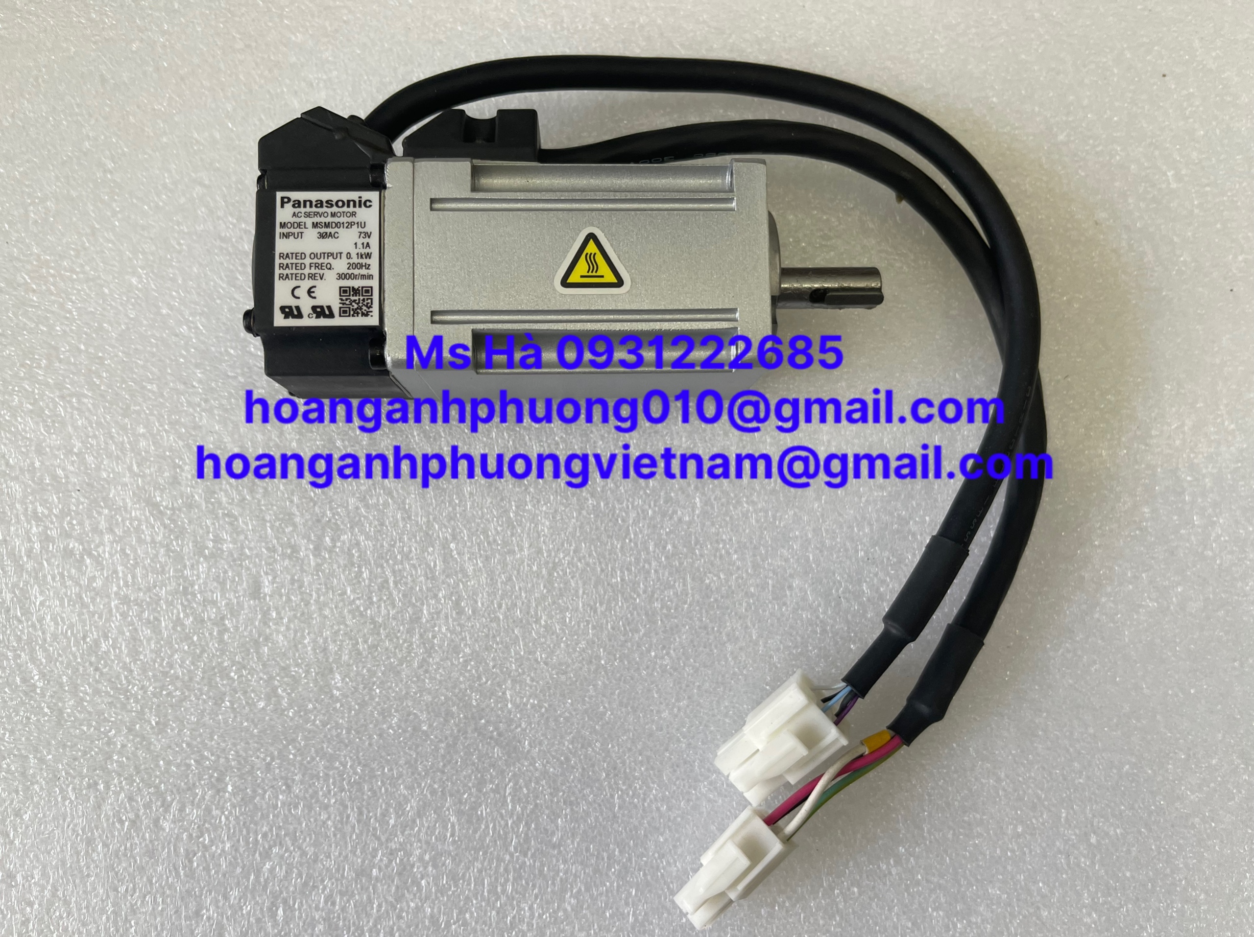 Động cơ nhập khẩu MSMD012P1U panasonic - giá tốt