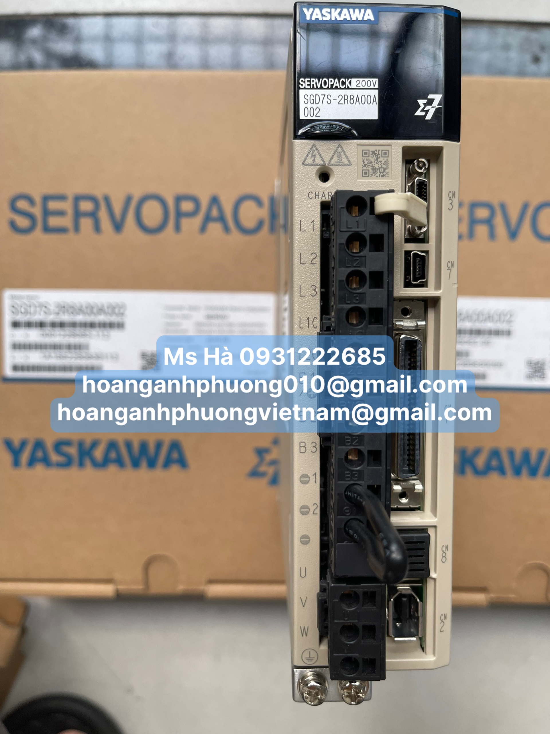 Servopack chính hãng SGD7S-2R8A00A002 Yaskawa 