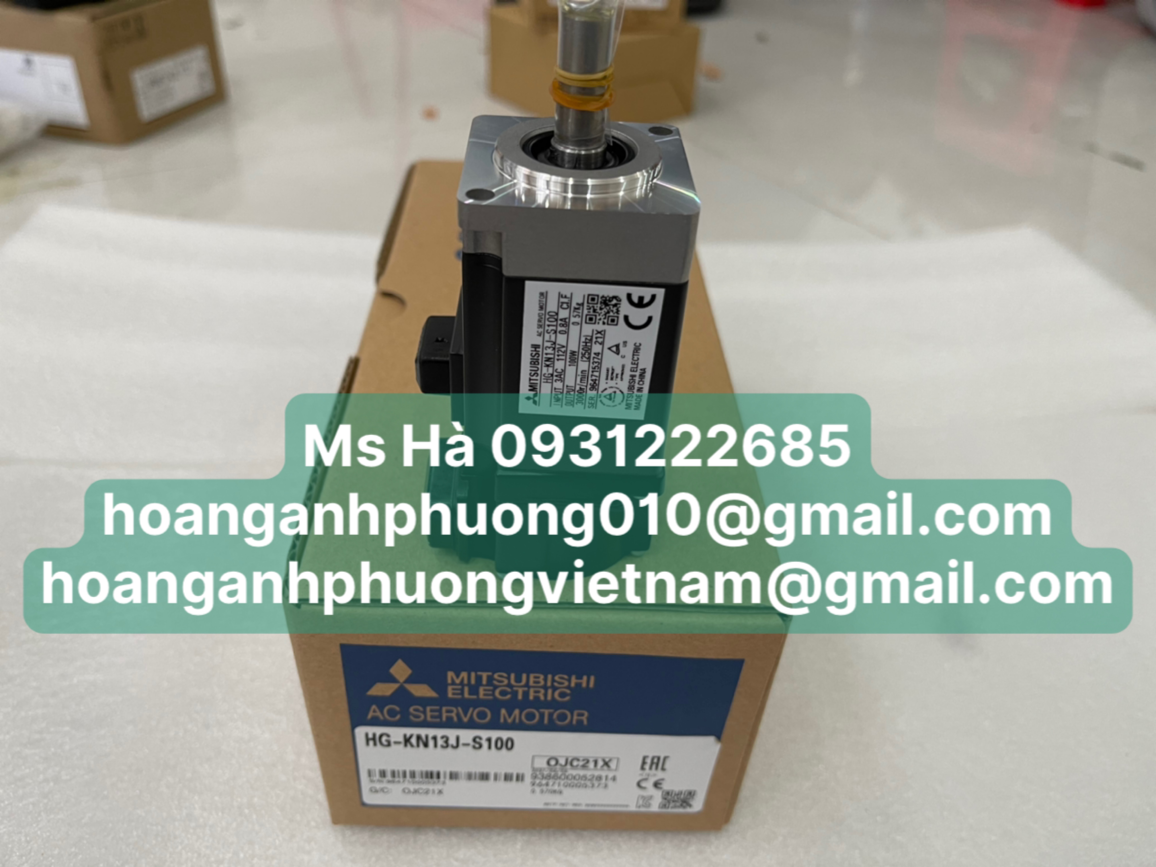 Phân phối trực tiếp servo 100W mitsubishi HG-KN13J-S100