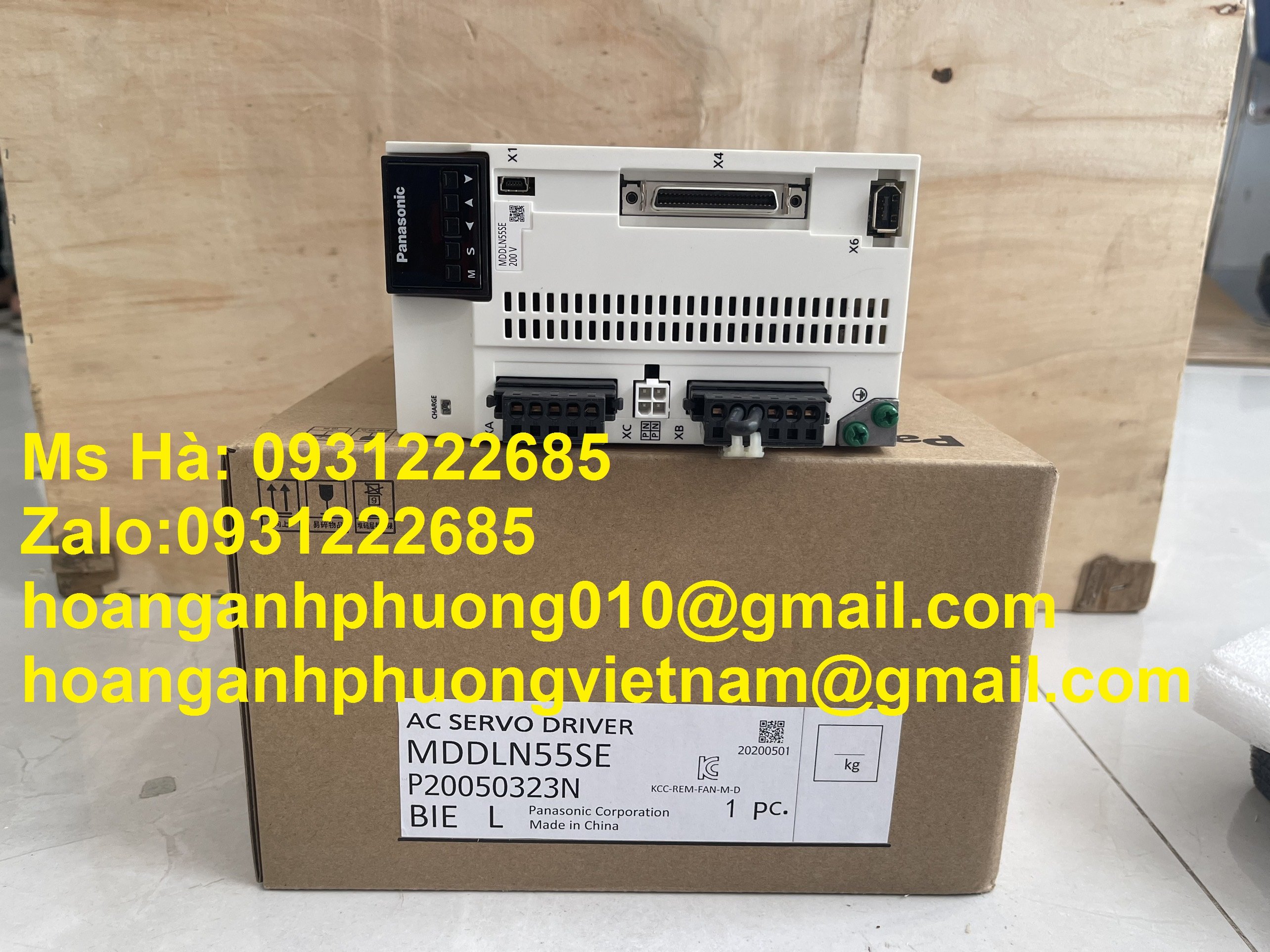 Panasonic MDDLN55SE bộ điều khiển servo giá tốt 