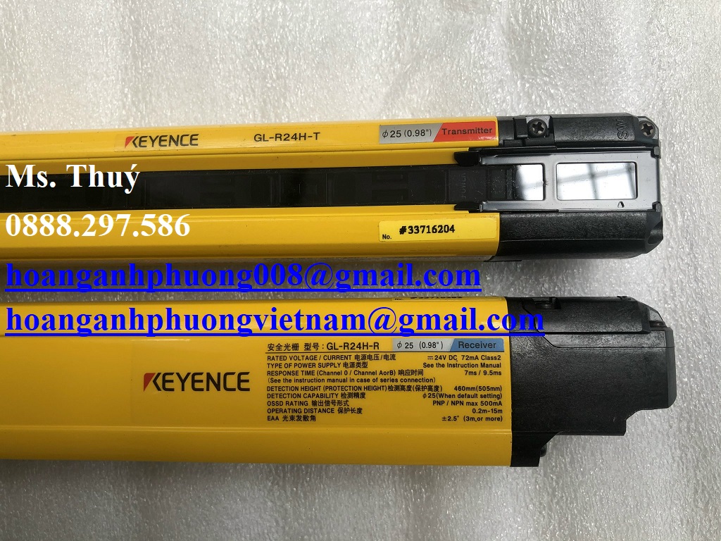 Ch&iacutenh h&atildeng Keyence GL-R24H-R nhập khẩu tại B&igravenh Dương