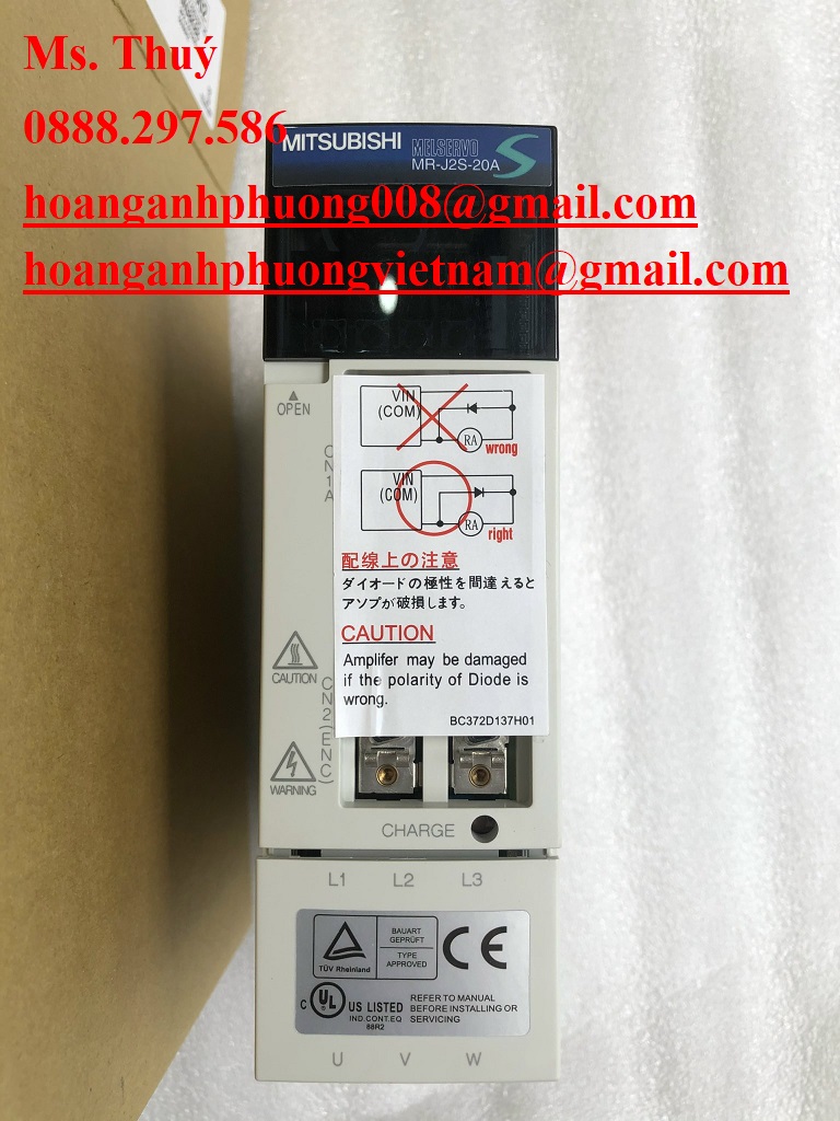 Bộ điều khiển Servo MR-J2S-20A Mitsubishi  To&agraven quốc