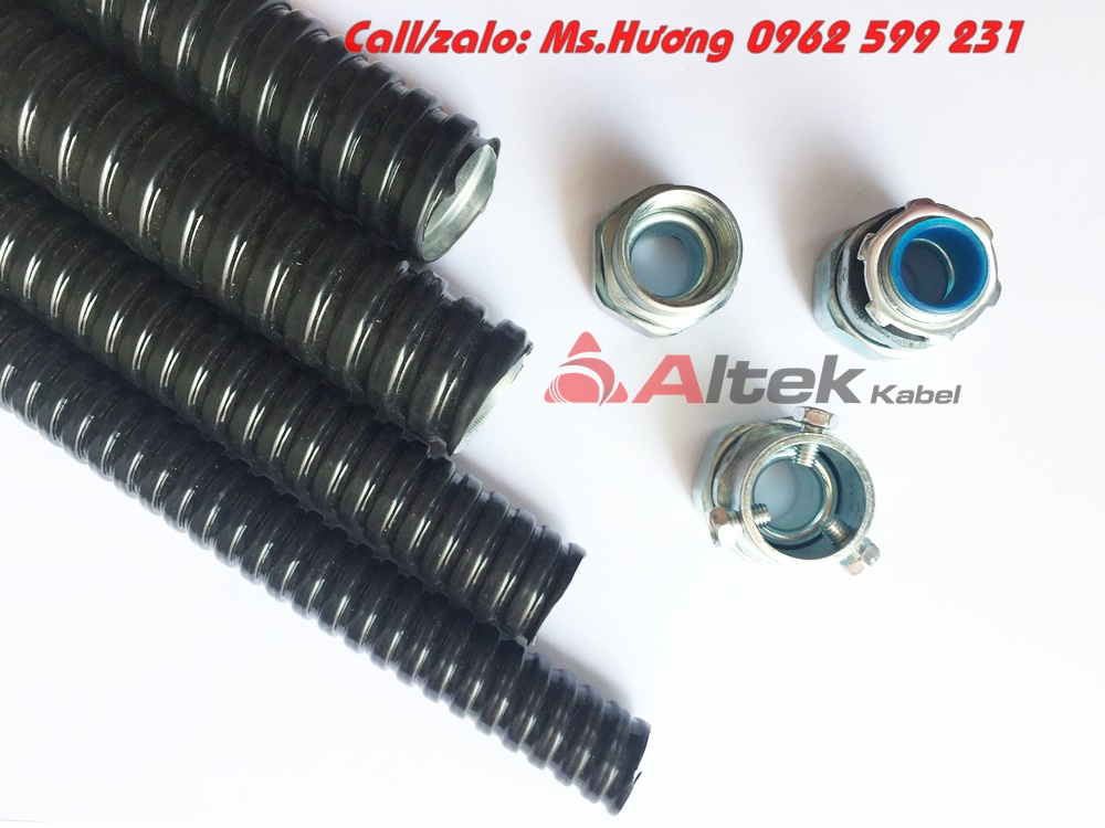 Ống bảo vệ dây điện lõi thép bọc nhựa PVC