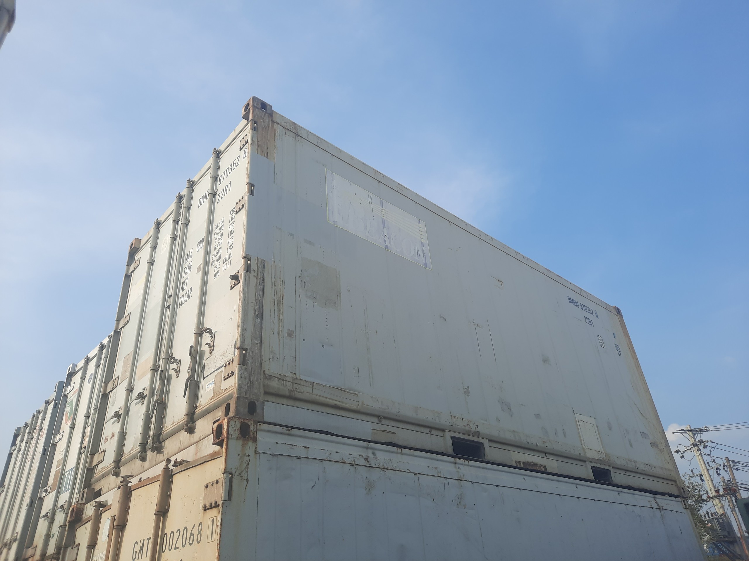 Cho thuê container lạnh trữ nhiều h&agraveng hoá