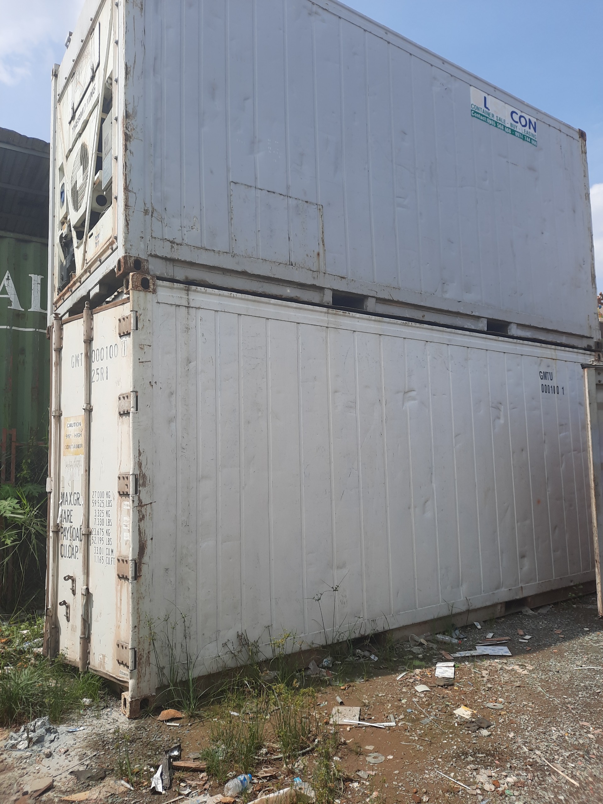 Cho thuê container lạnh trữ nhiều h&agraveng hoá