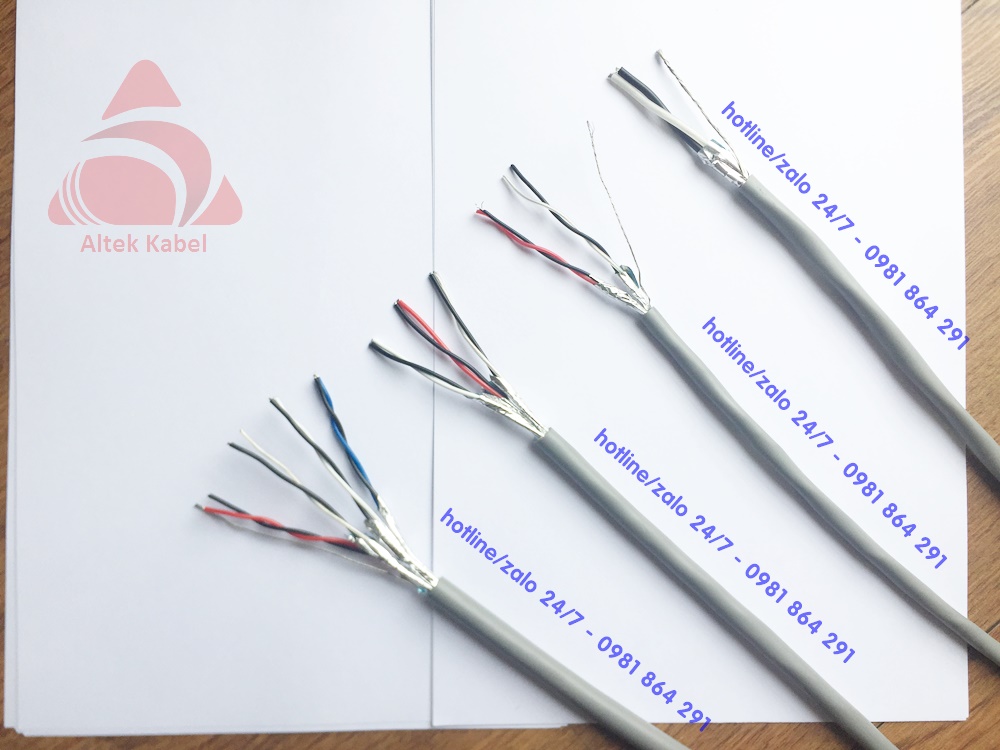 C&aacutep t&iacuten hiệu vặn xoắn 4pair 22awg có đủ Co,Cq 