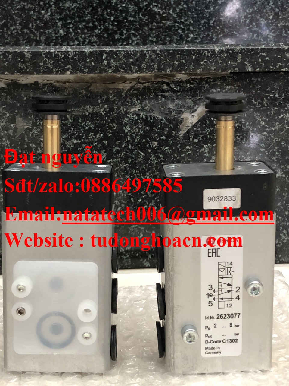 2623077 IMI norgen chính hãng  Van Điện Từ  Bảo hành 1 năm 