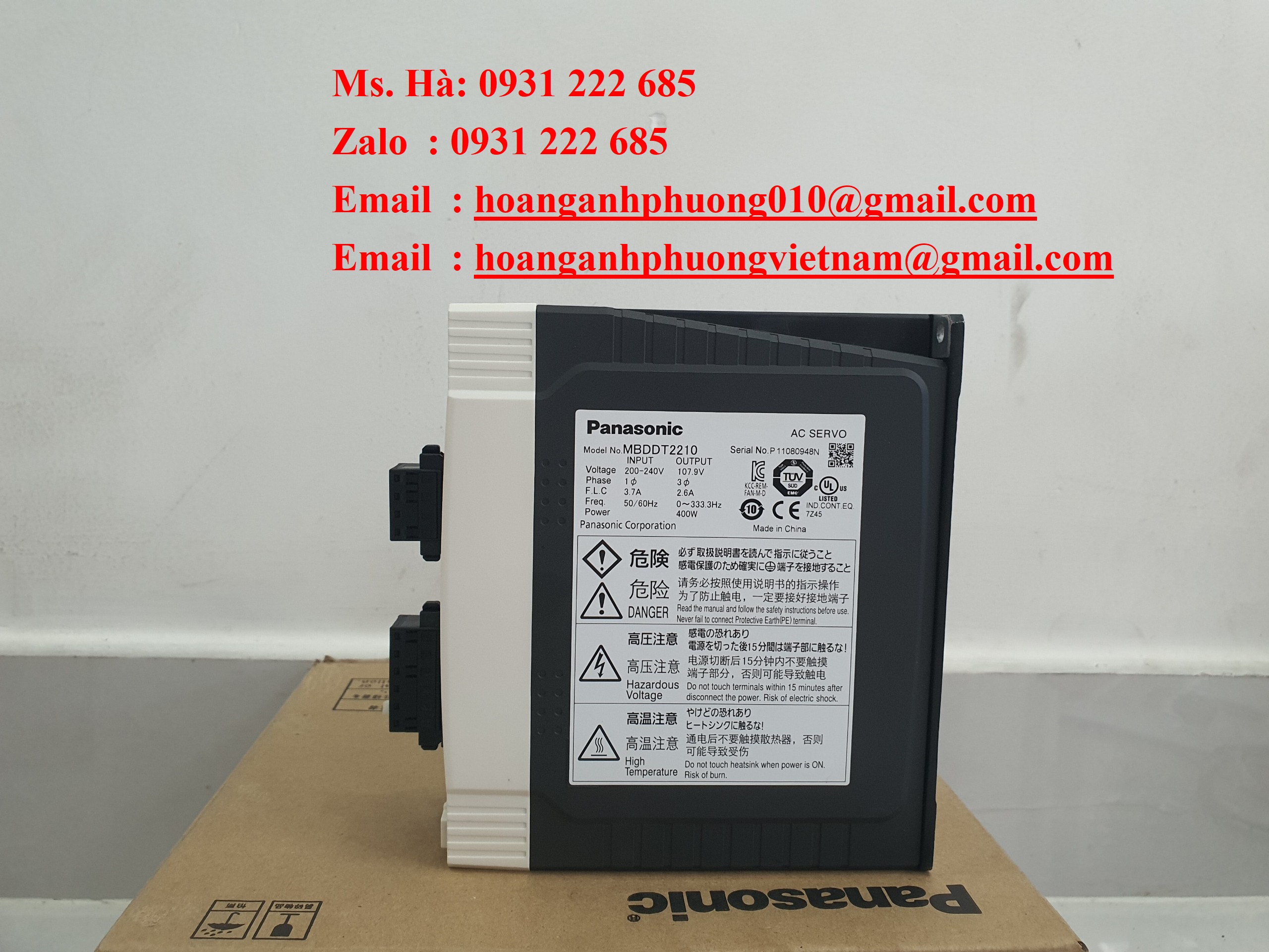 MBDDT2210, panasonic, bộ điều khiển, mới 100%
