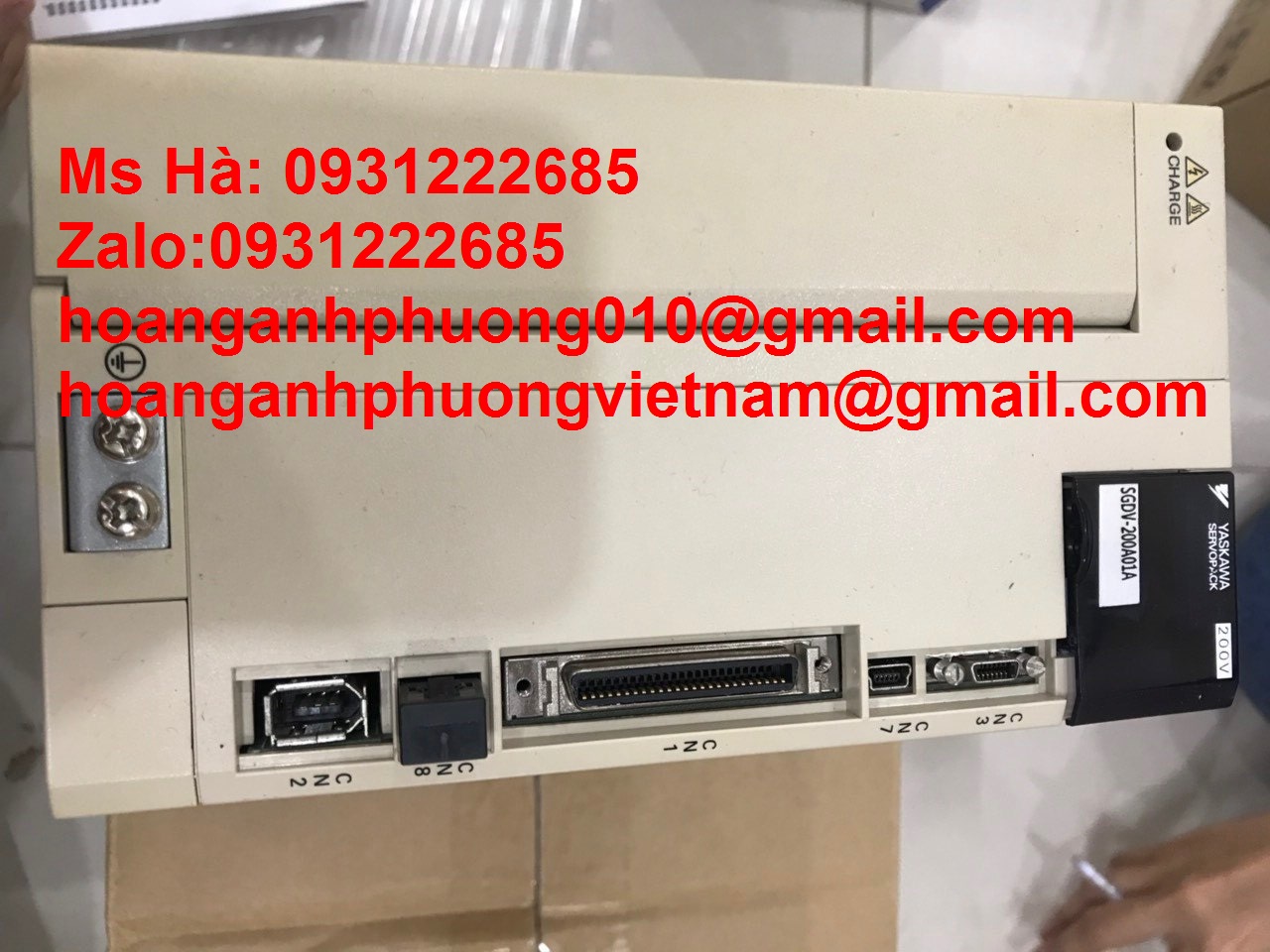 Bộ điều khiển Yaskawa SGDV-200A01A chính hãng 