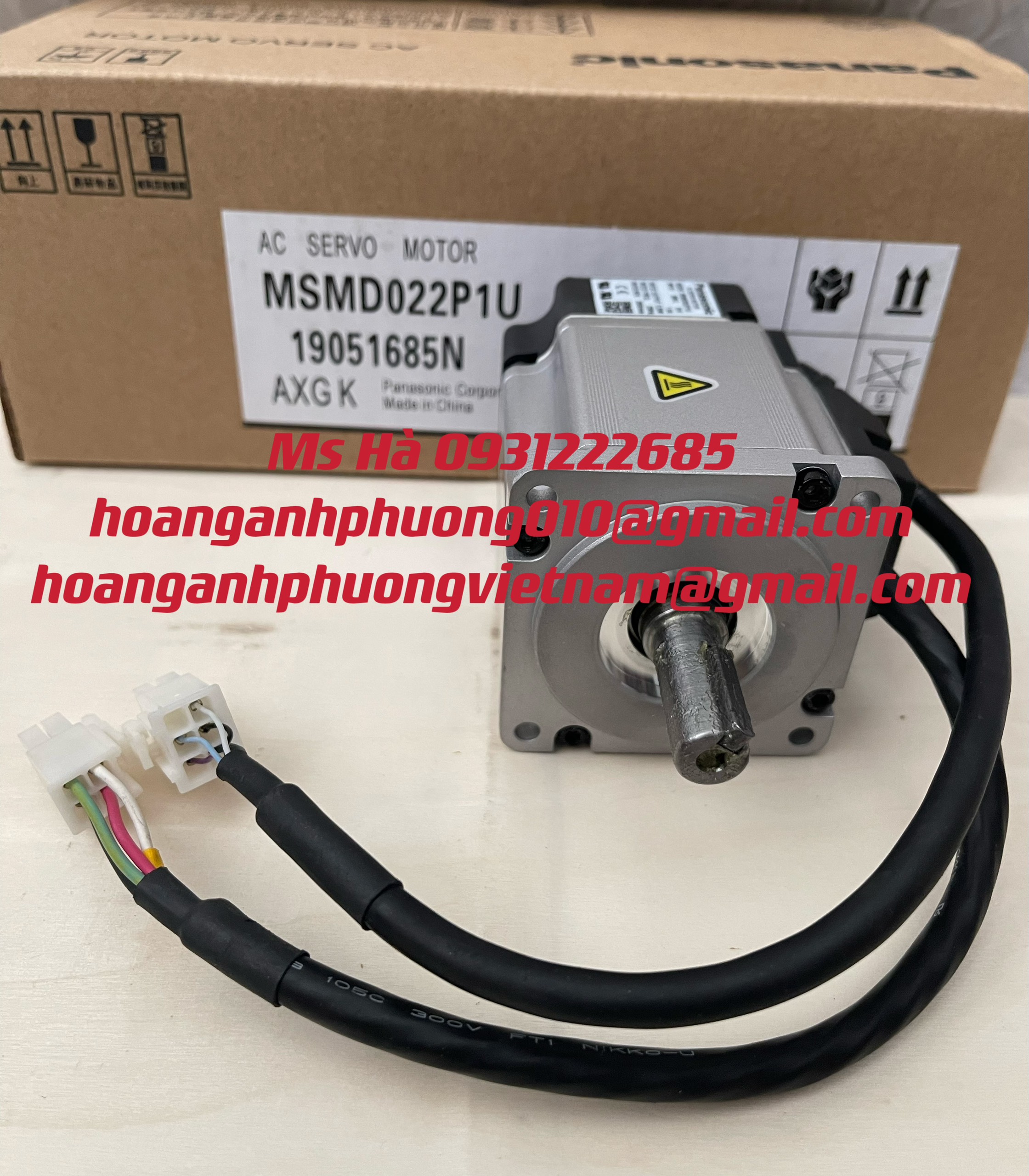 Động cơ servo 200W chính hãng MSMD022P1U