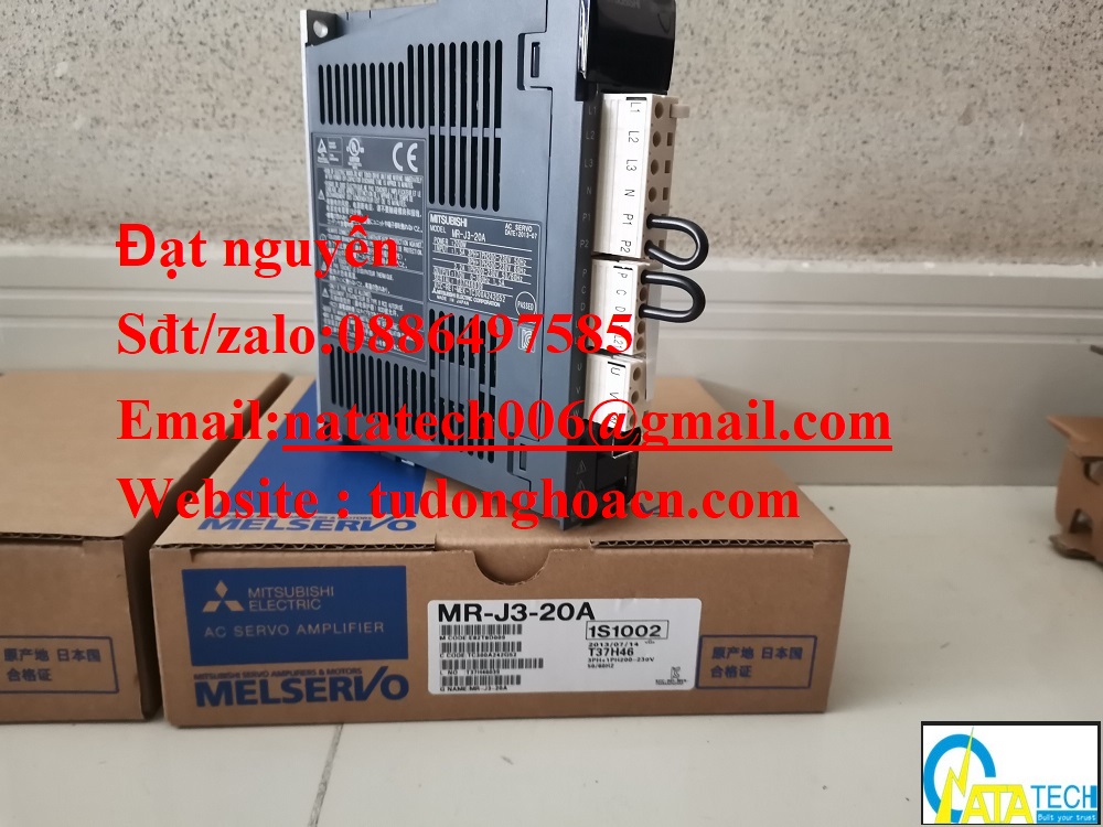 MR-J3-20A  AC servo điều khiển  Mitsubishi chính hãng 